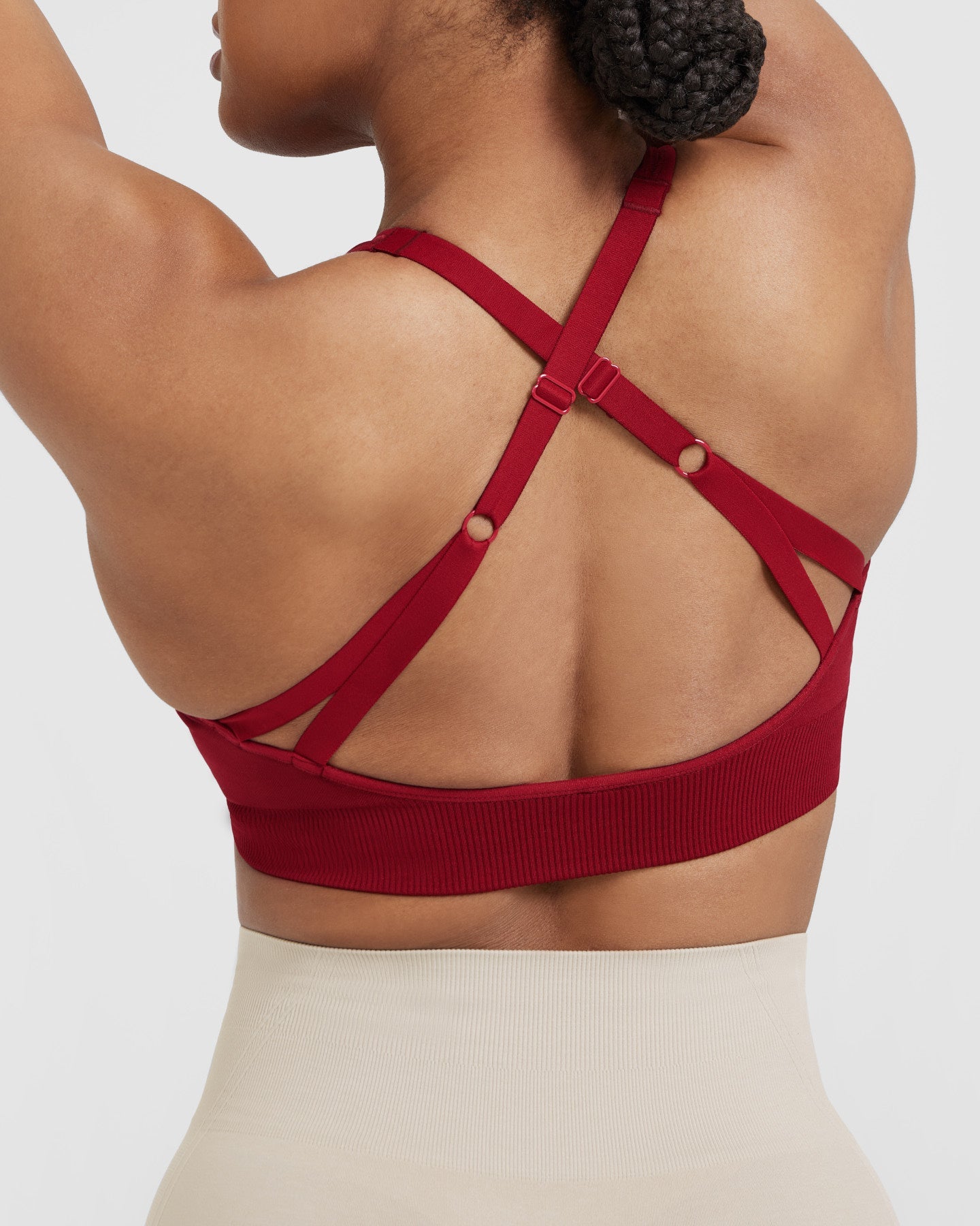 Classic Seamless 2.0 Bralette | Red Wine Marl - Image 5