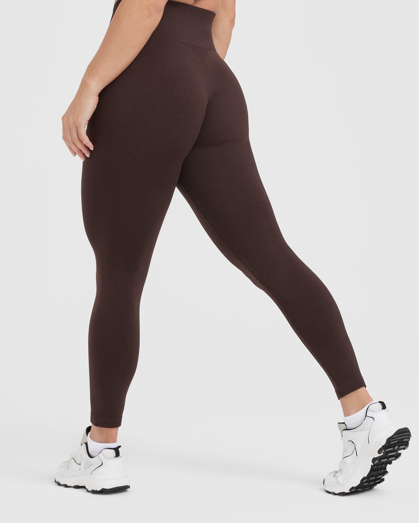 Alternative view of Classic Seamless 2.0 Leggings | 70% Cocoa Marl