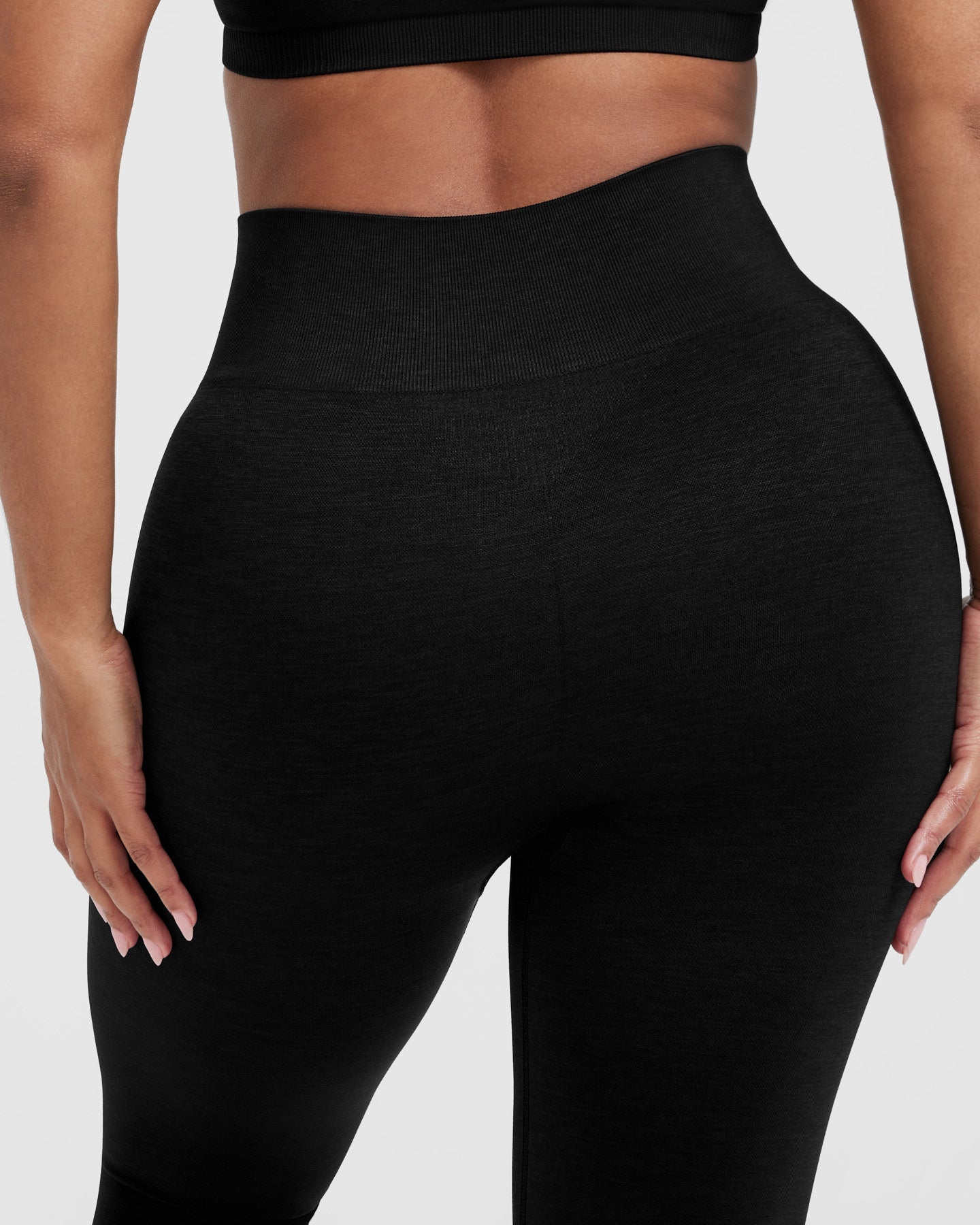 Classic Seamless 2.0 Leggings | Black Marl - Image 5