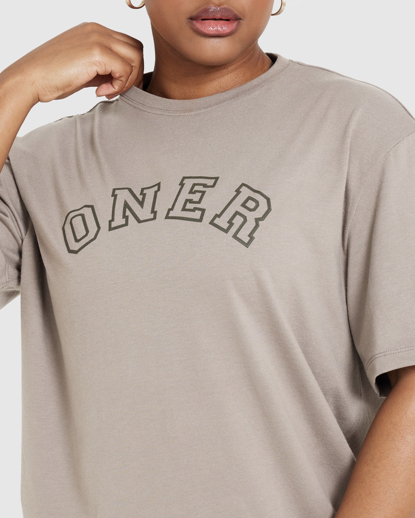 Classic Varsity Oversized Lightweight T-shirt | Minky - Image 5