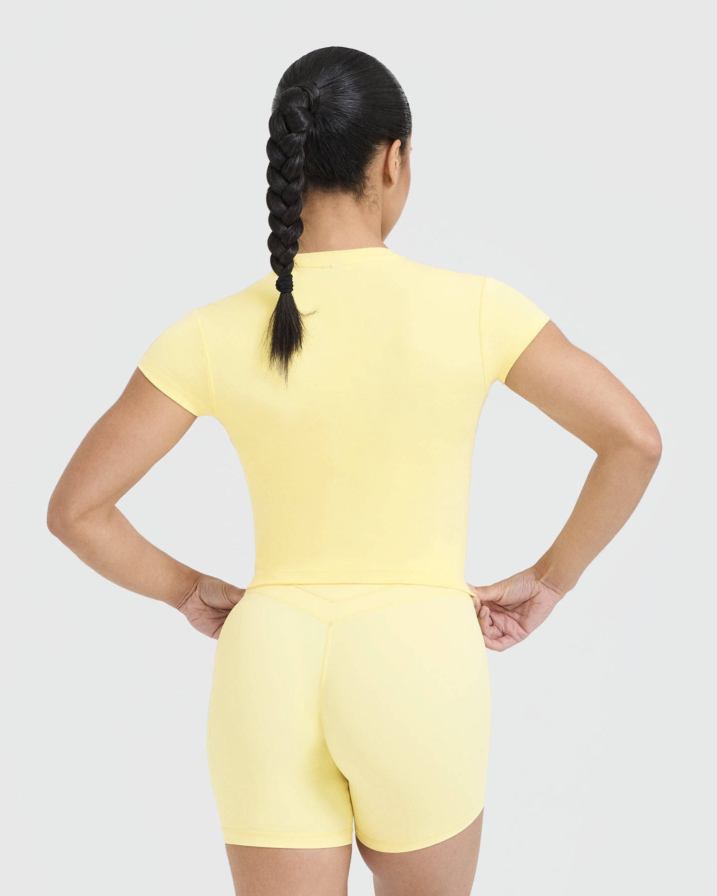 Alternative view of Cotton Icon Baby T-Shirt | Sherbert Yellow