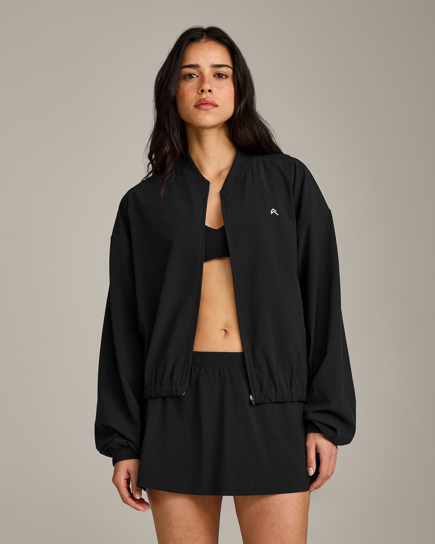 AirMove Mid Bomber Jacket | Black