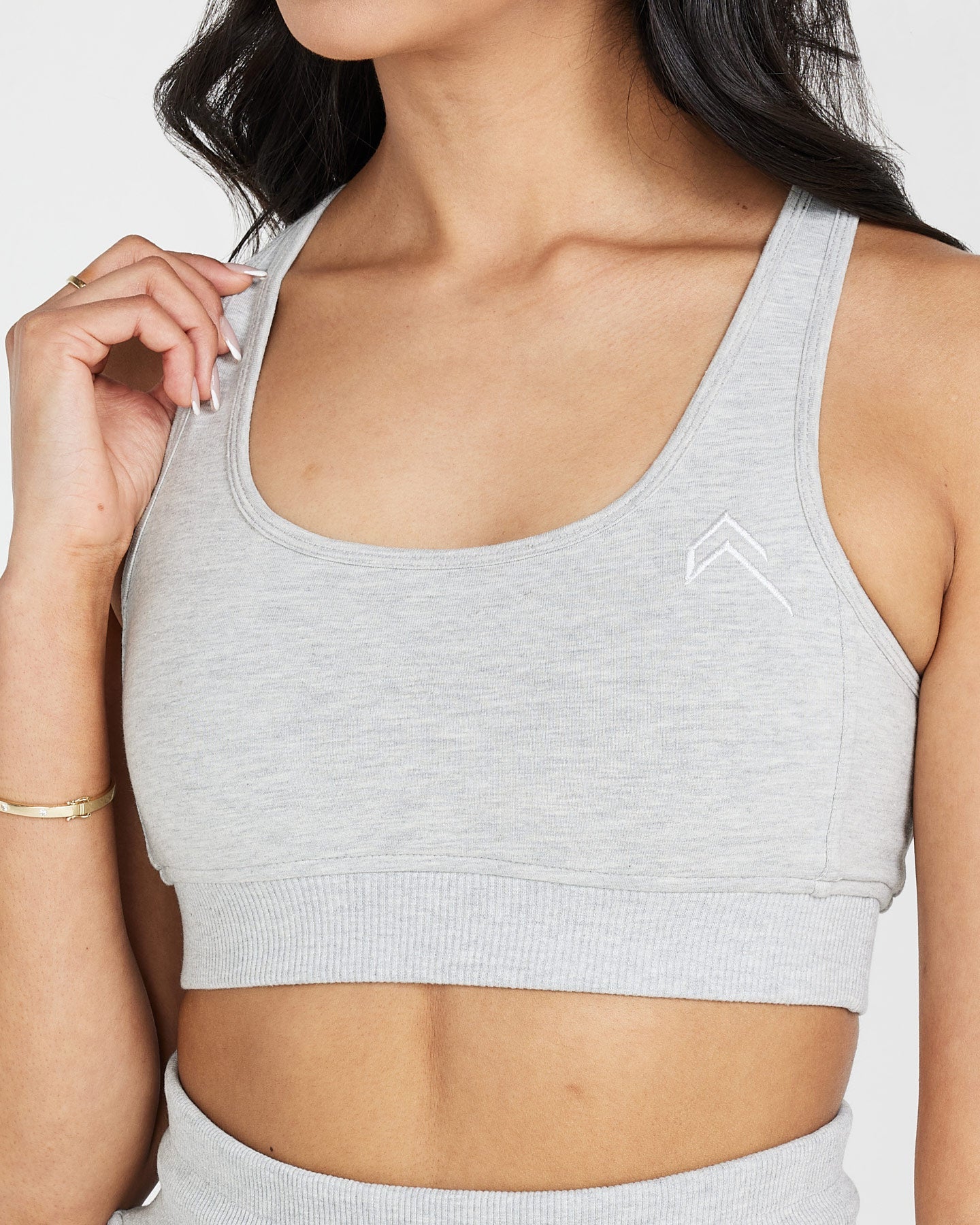Classic Lounge Bralette | Silver Marl - Image 4