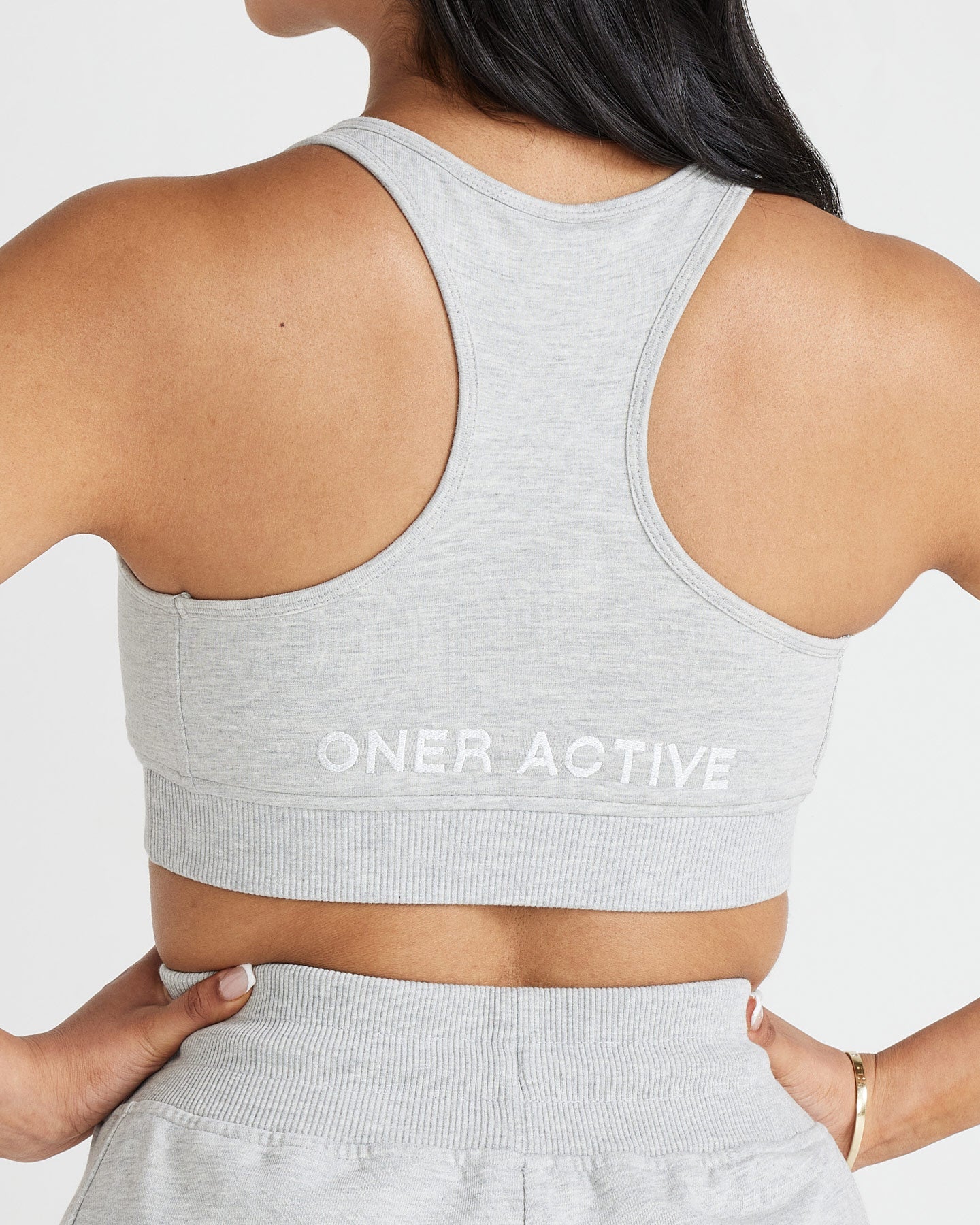 Classic Lounge Bralette | Silver Marl - Image 5