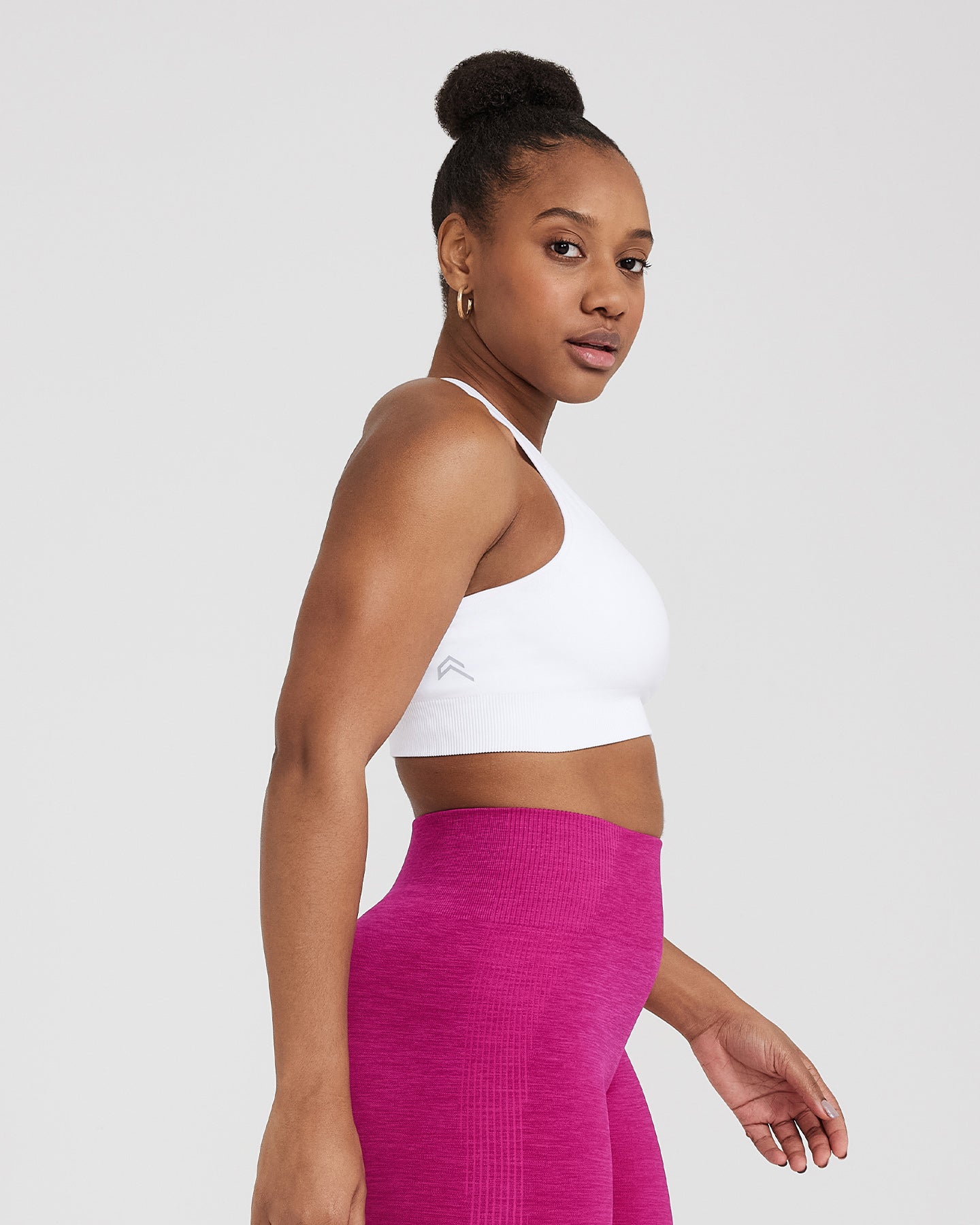 Alternative view of Classic Seamless 2.0 Bralette | White