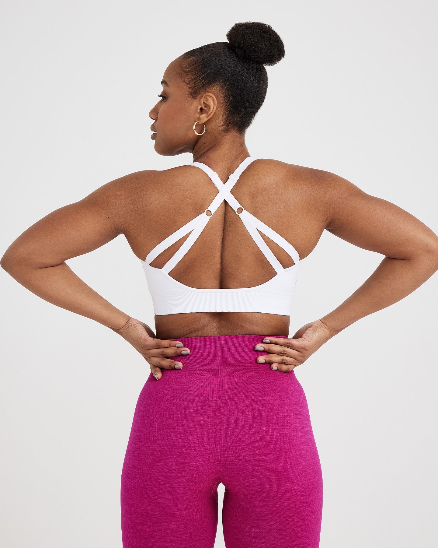 Classic Seamless 2.0 Bralette | White - Image 4