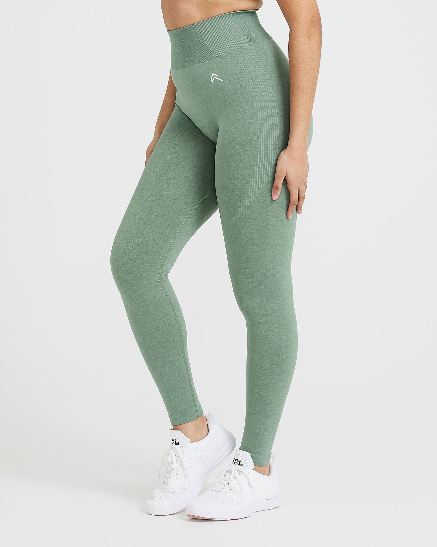 Classic Seamless 2.0 Leggings | Sage Marl - Image 3