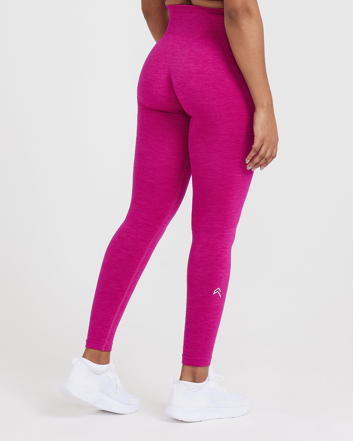 Classic Seamless 2.0 Leggings | Fuchsia Marl - Image 4