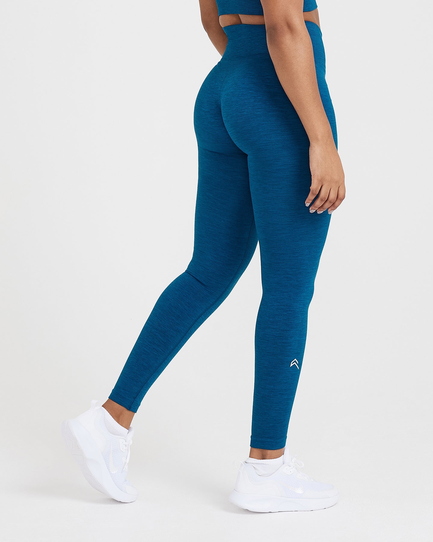 Classic Seamless 2.0 Leggings | Petrol Blue Marl - Image 4