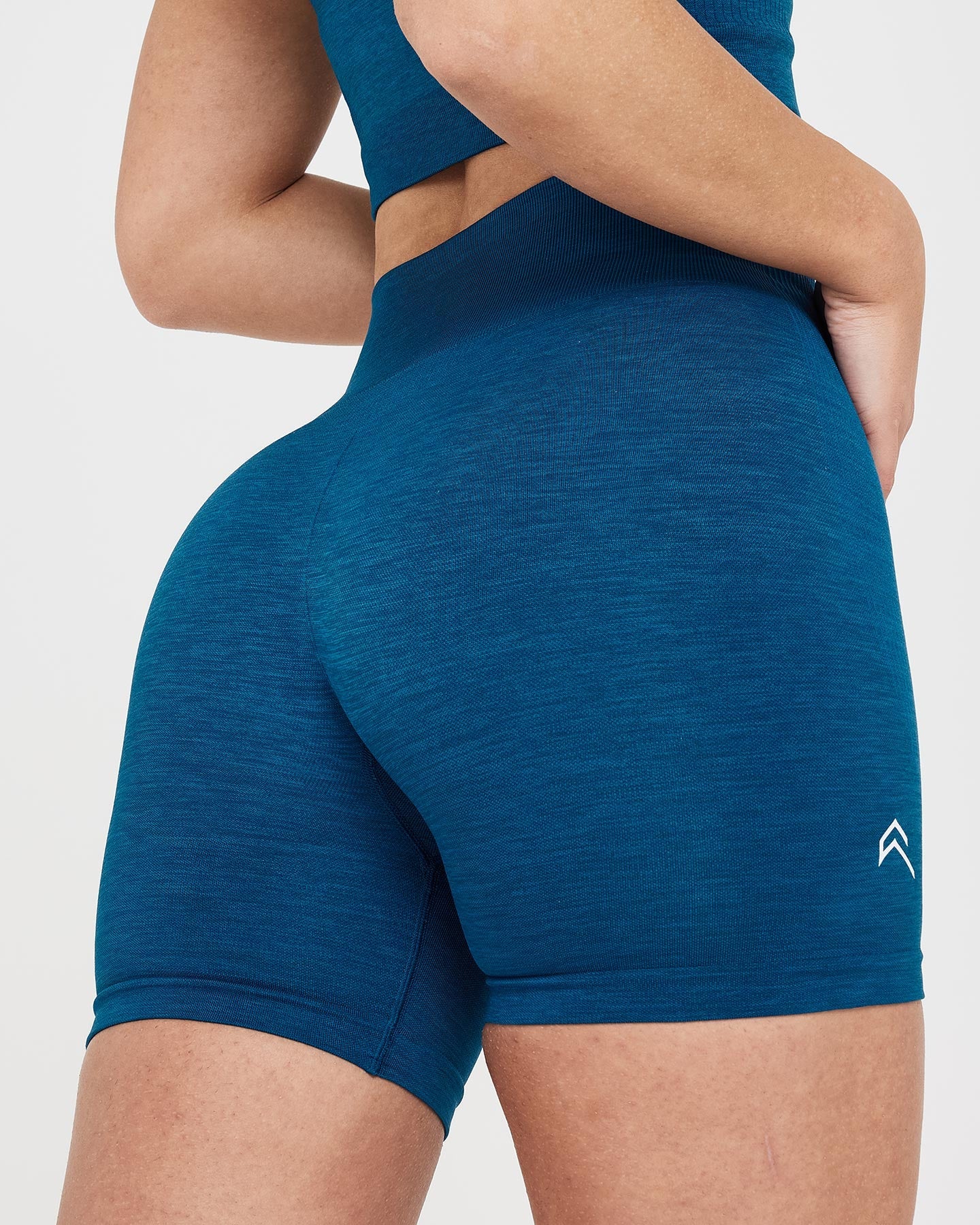 Classic Seamless 2.0 Shorts | Petrol Blue Marl - Image 5