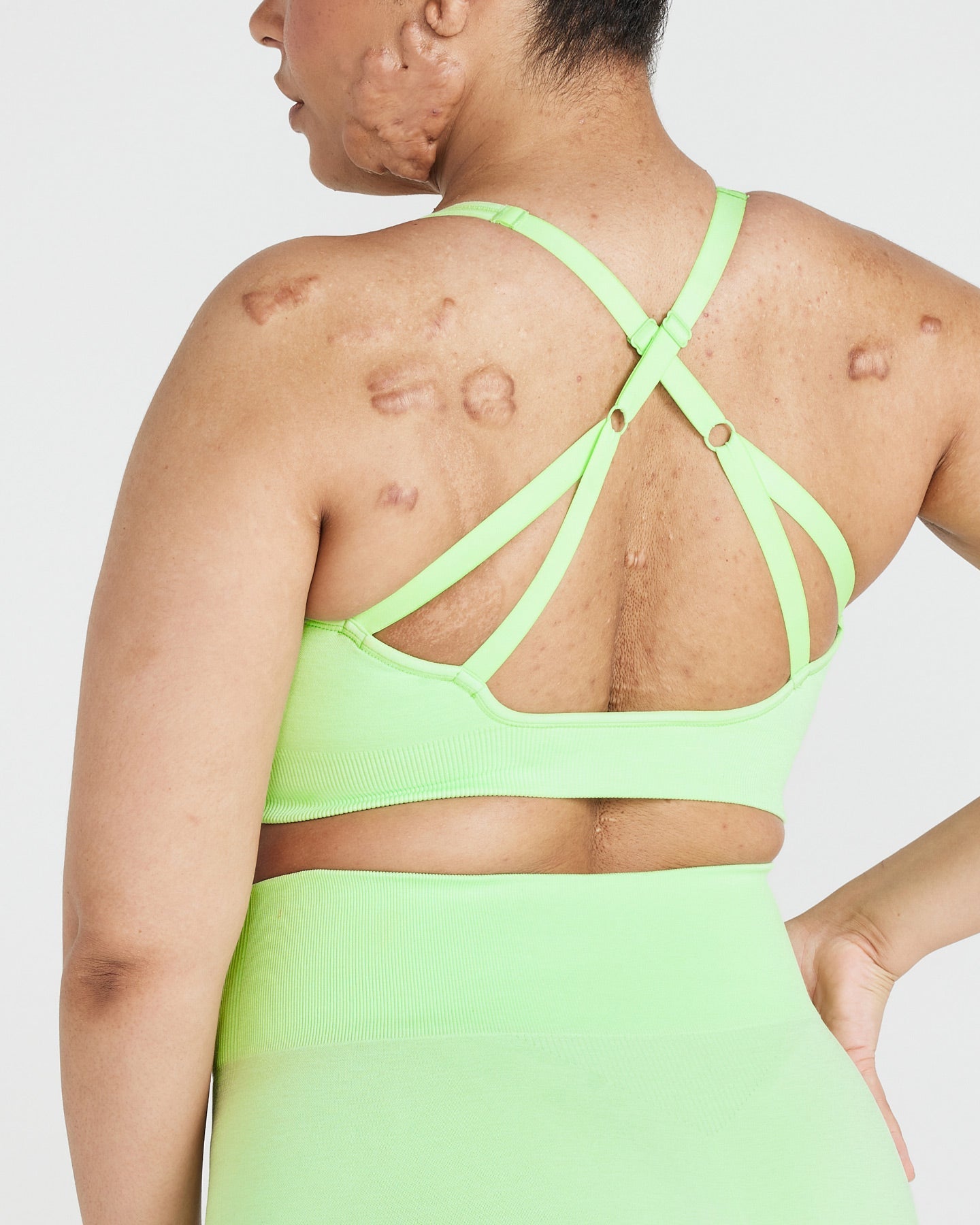 Classic Seamless 2.0 Bralette | Zest Marl - Image 5