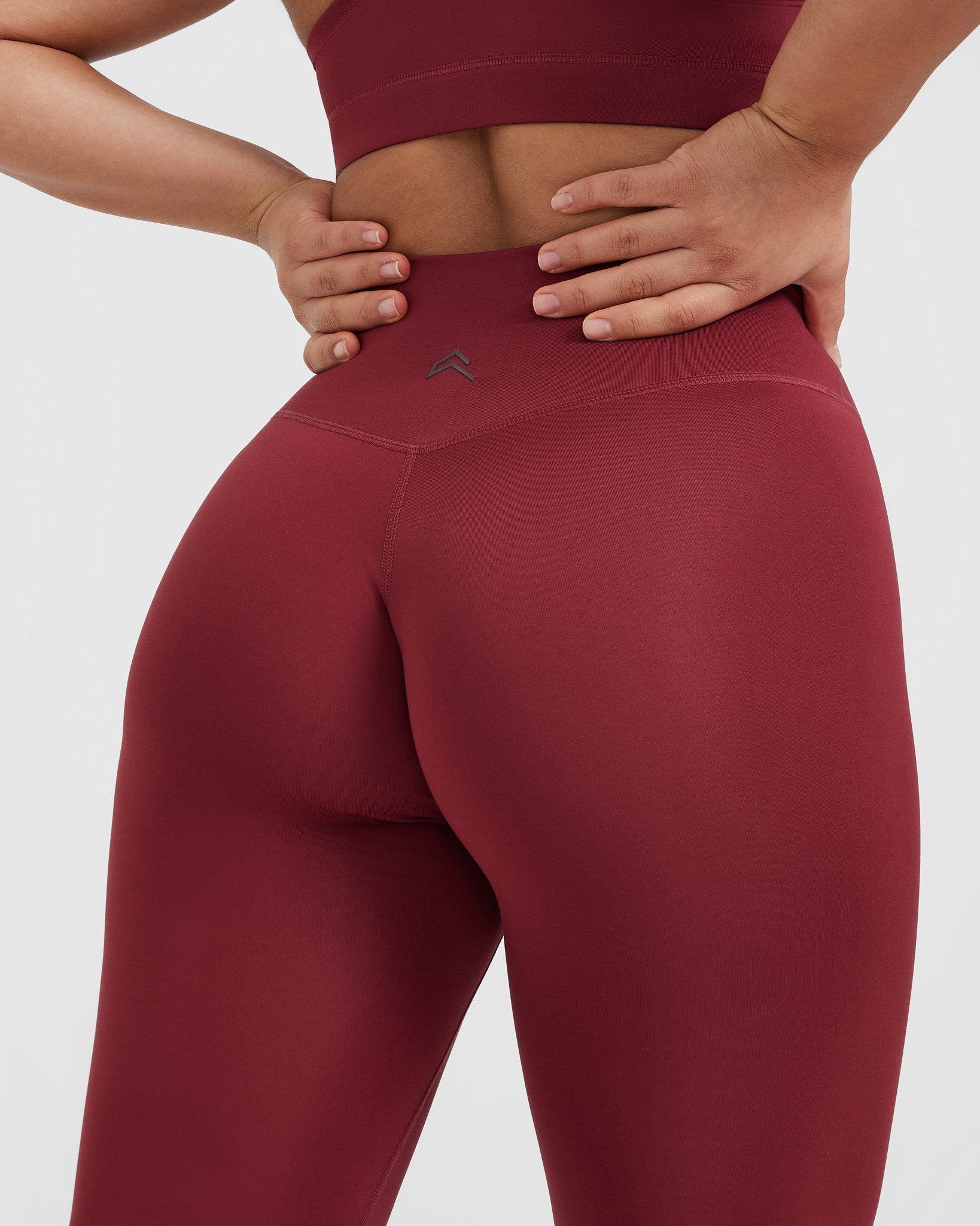 Timeless High Waisted Leggings | Burnt Cherry - Image 5