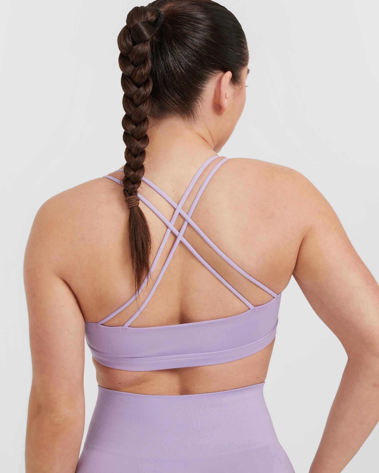 Everyday Cross Over Bralette | Wisteria Purple - Image 5