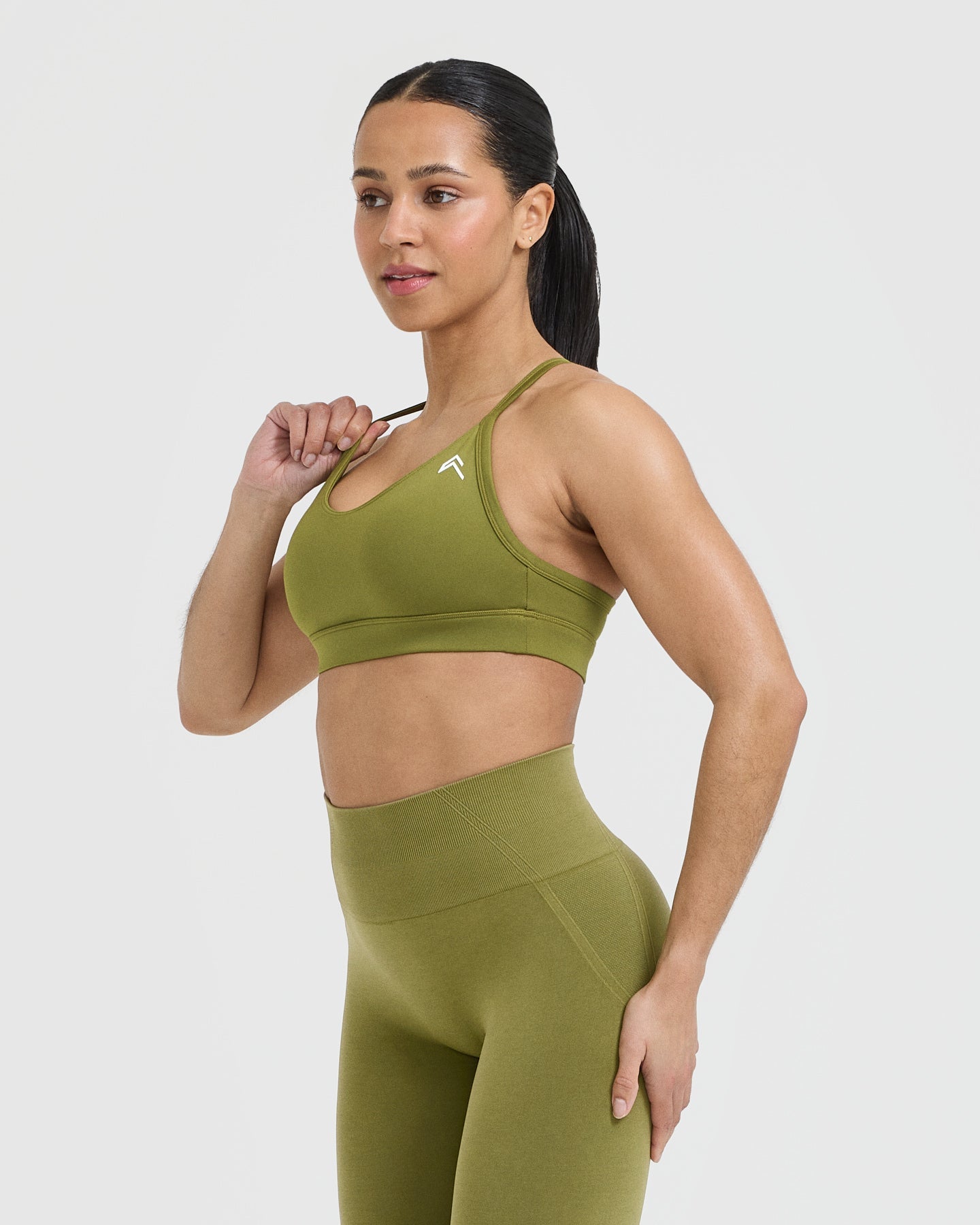 Everyday Sports Bra | Olive Green - Image 3