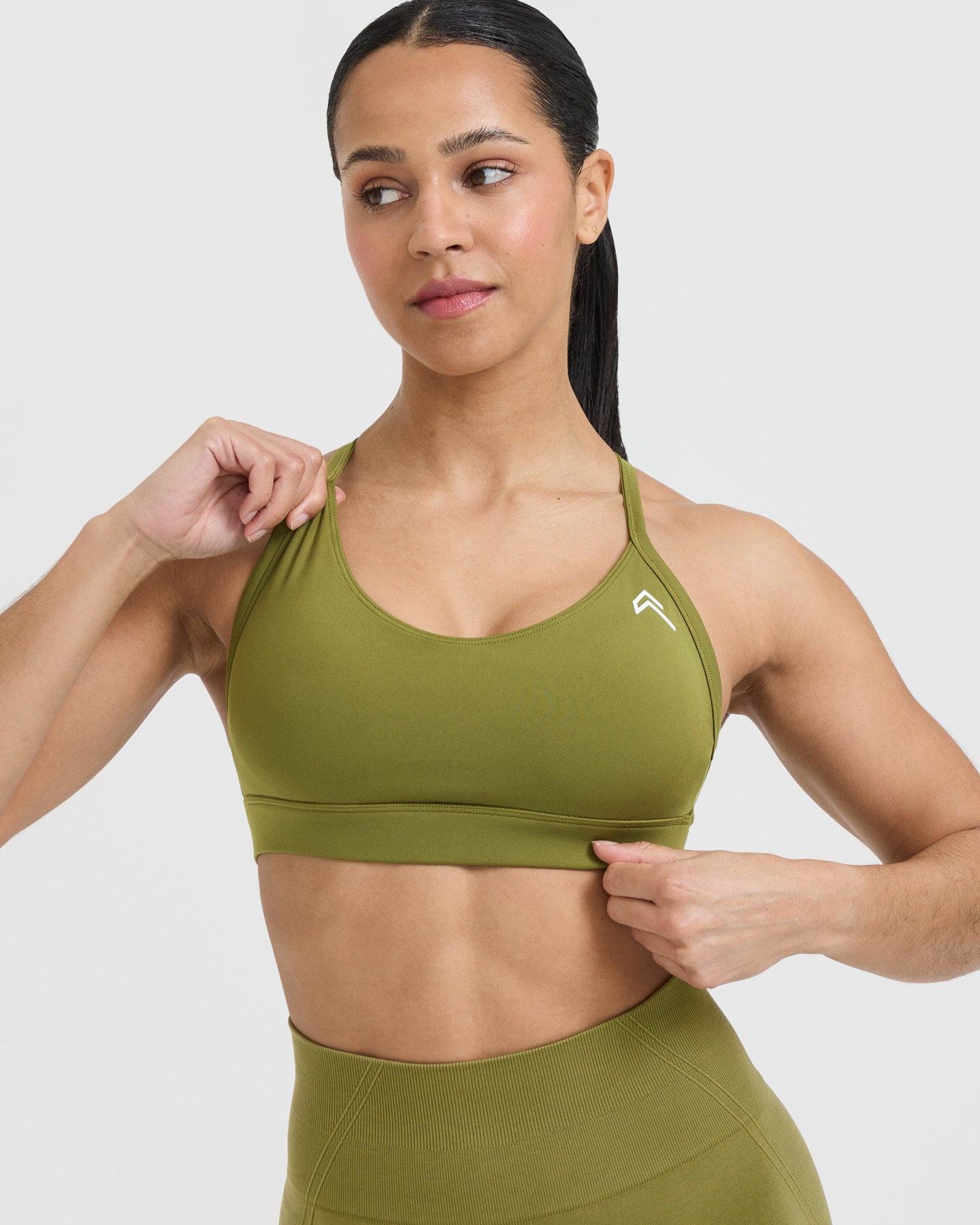 Everyday Sports Bra | Olive Green - Image 4