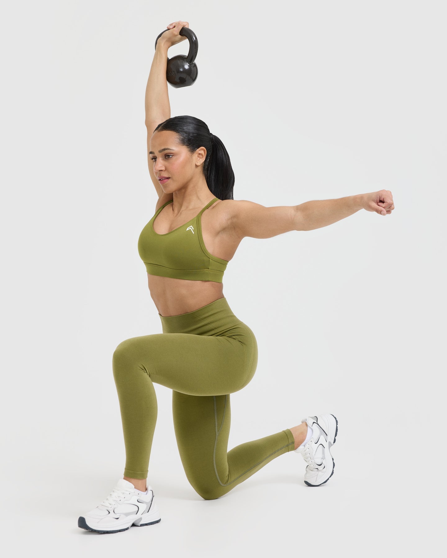 Everyday Sports Bra | Olive Green - Image 5