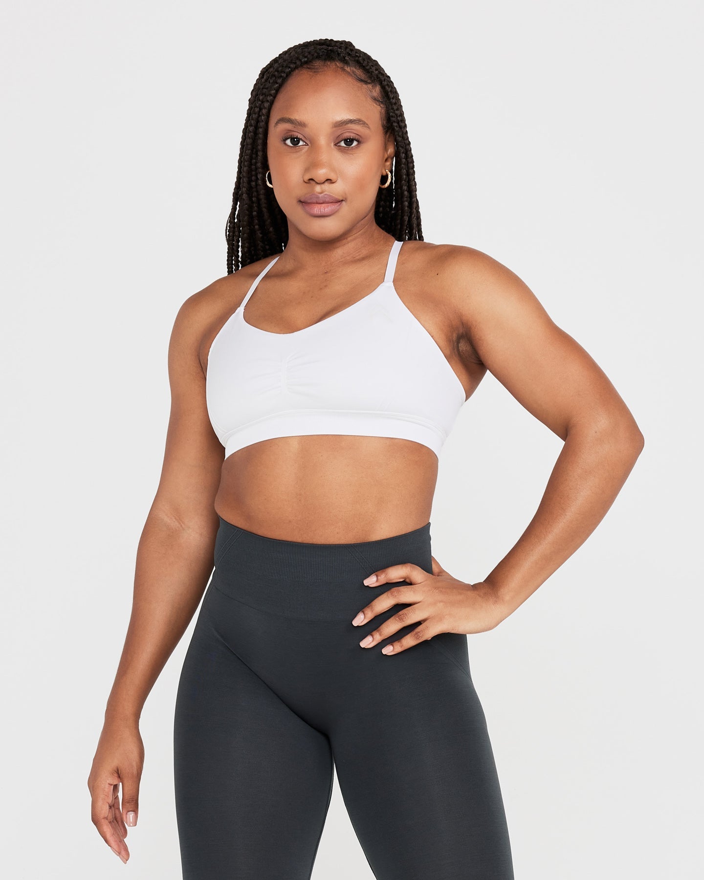 EffortlessLift Micro Bralette | White