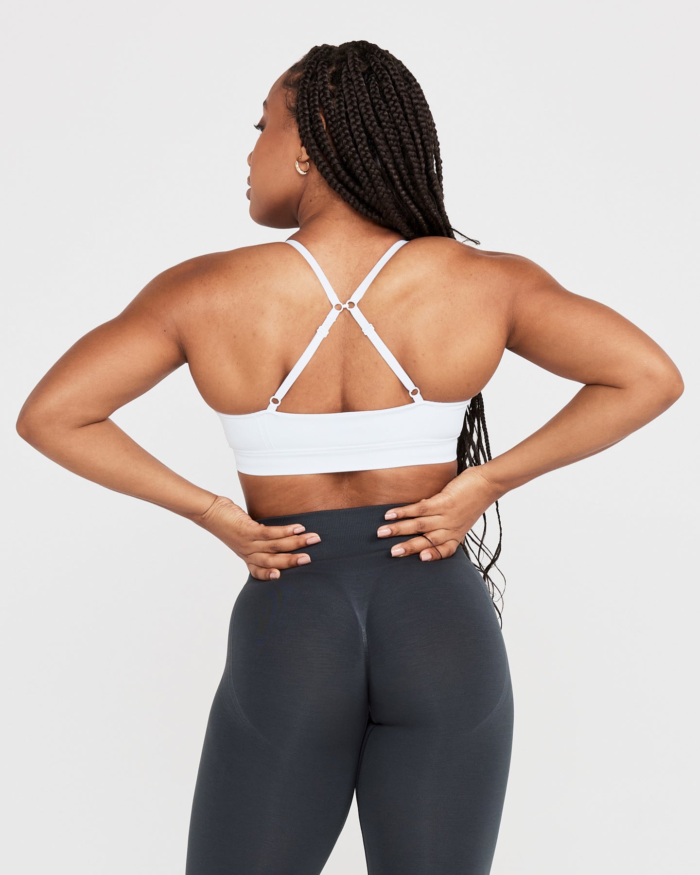 Alternative view of EffortlessLift Micro Bralette | White