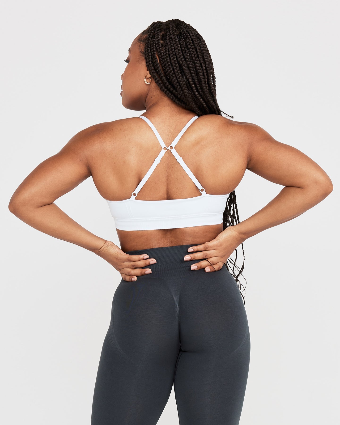 Alternative view of EffortlessLift Micro Bralette | White