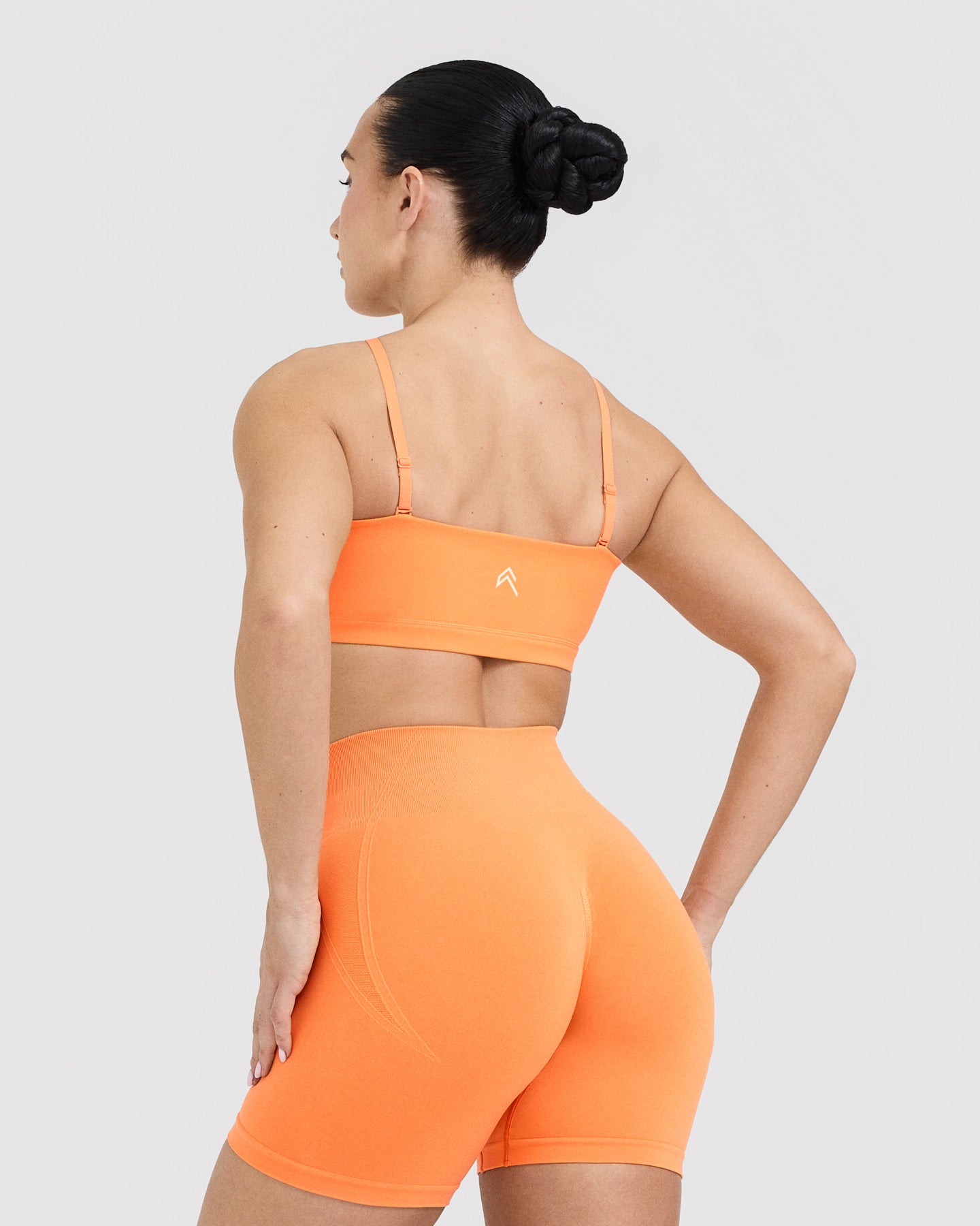 Everyday Bandeau Bralette | Apricot Orange - Image 2