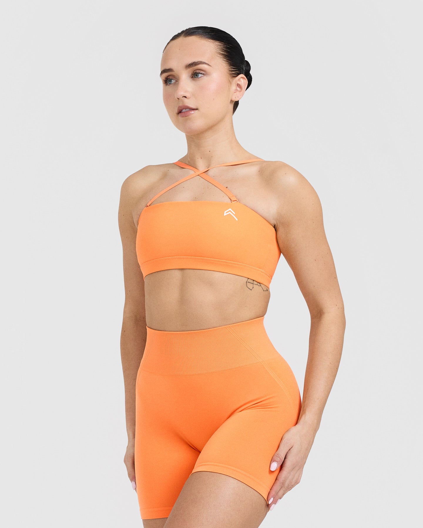 Everyday Bandeau Bralette | Apricot Orange - Image 3