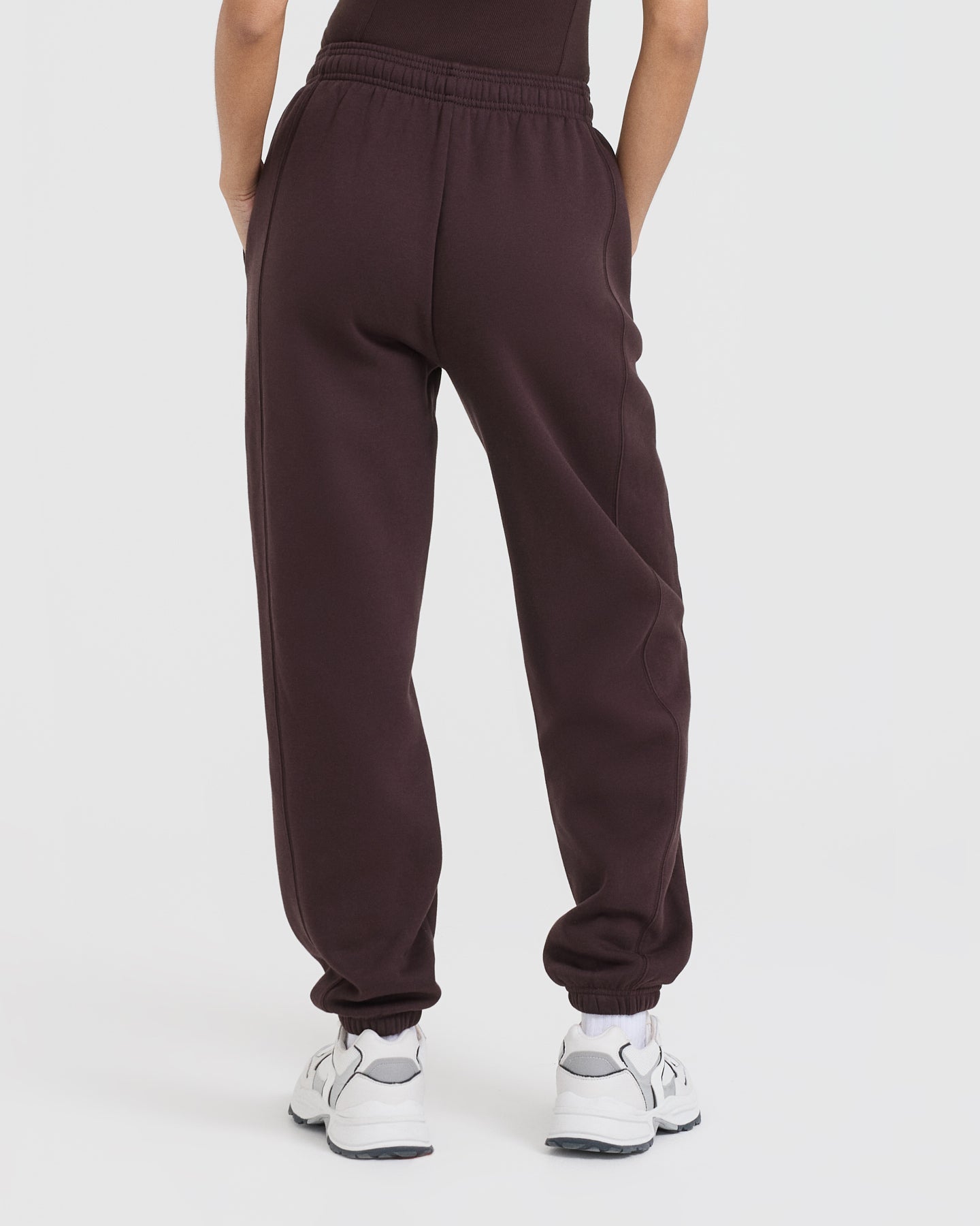 Alternative view of Foundations Joggers | Plum Brown