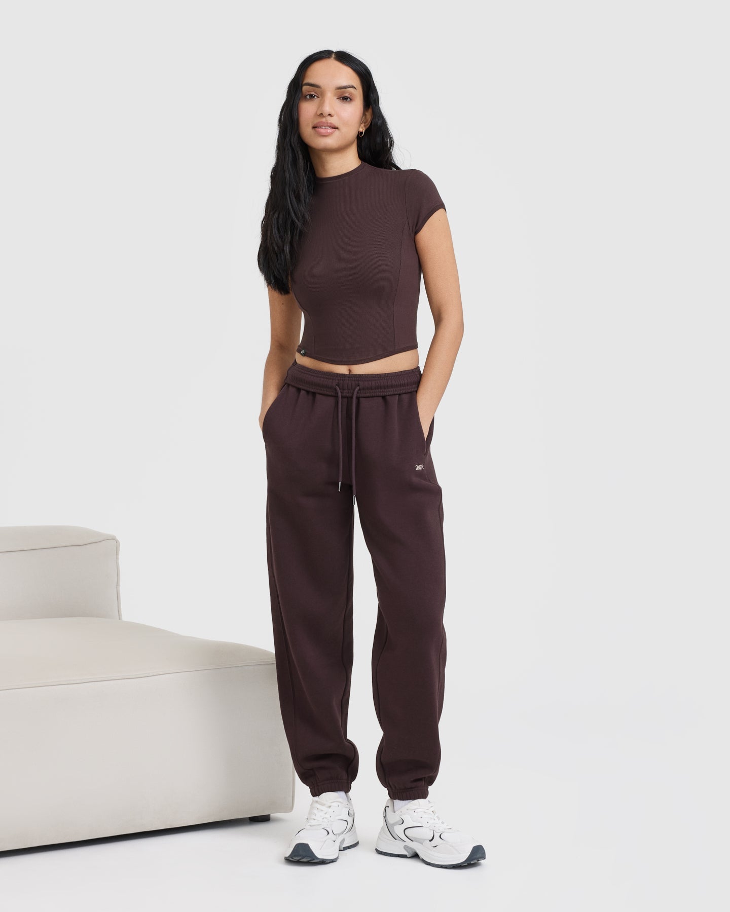 Foundations Joggers | Plum Brown - Image 3