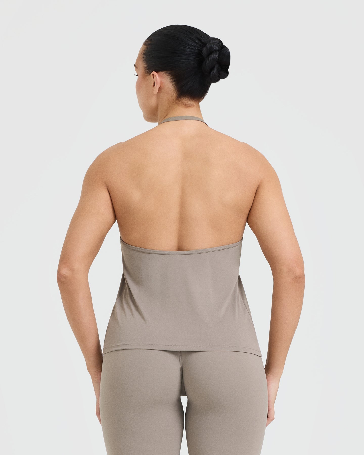 Go To High Neck Loose Crop Vest | Minky - Image 2
