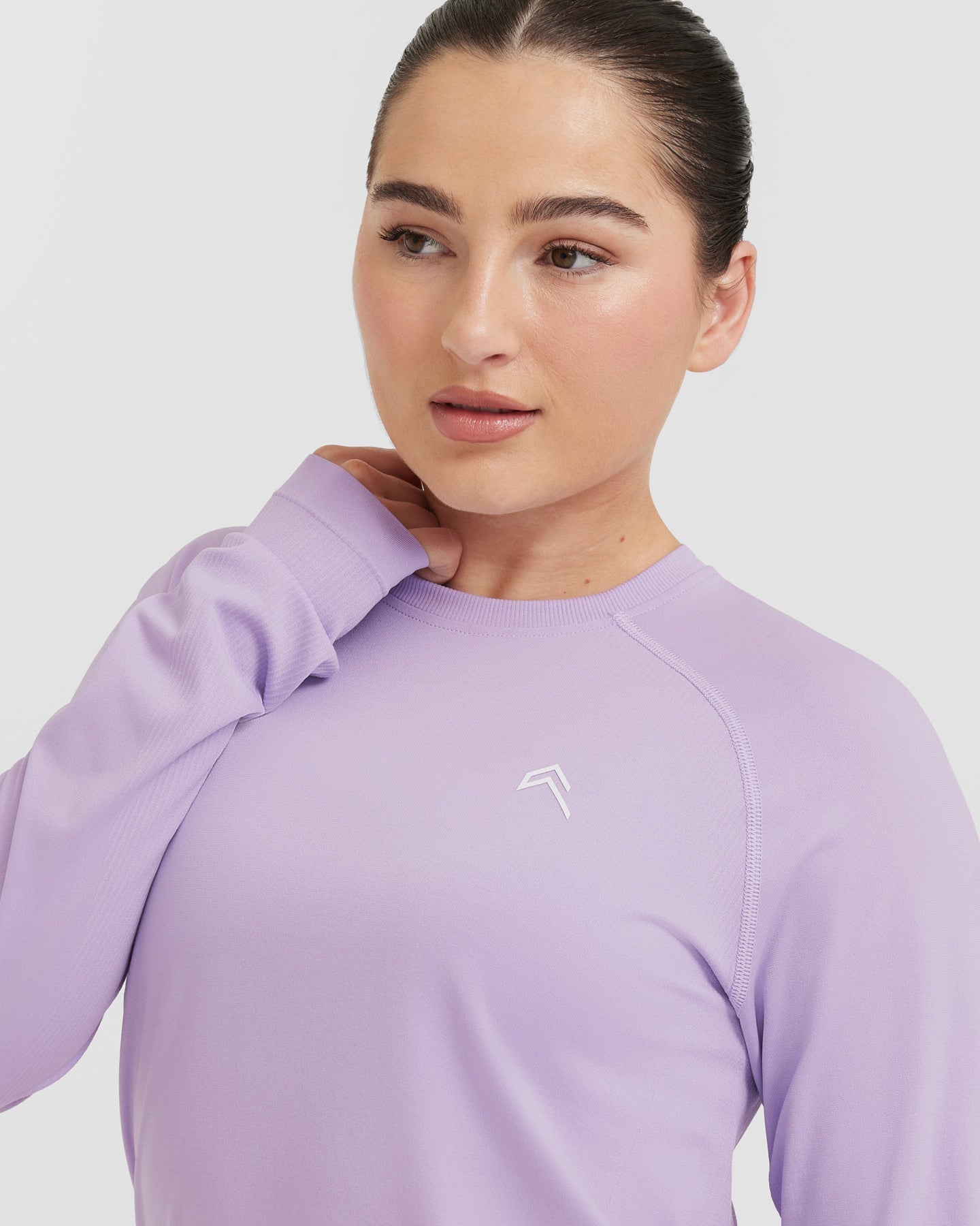 Go To Seamless Loose Long Sleeve Top | Wisteria Purple - Image 4