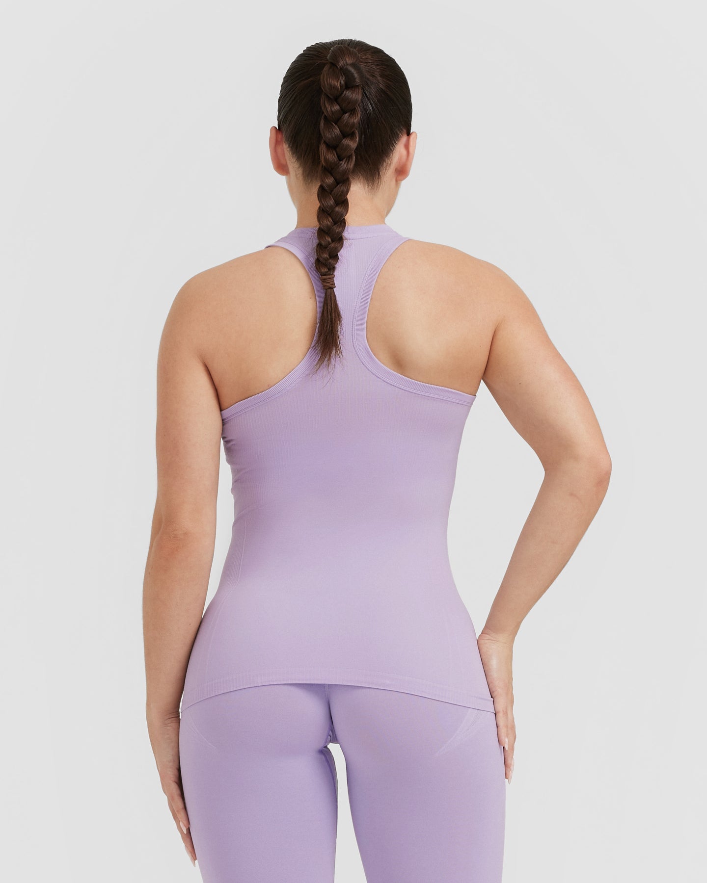 Go To Seamless Fitted High Neck Vest | Wisteria Purple - Image 2
