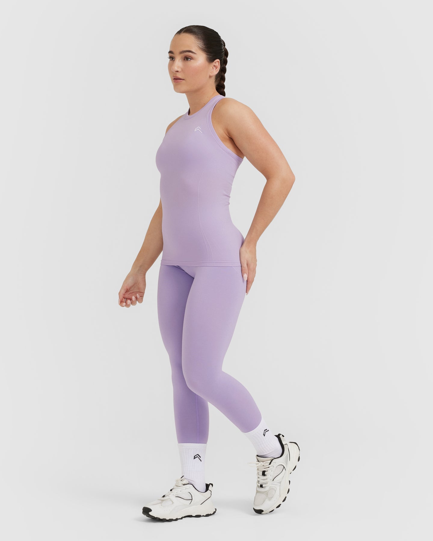 Go To Seamless Fitted High Neck Vest | Wisteria Purple - Image 3