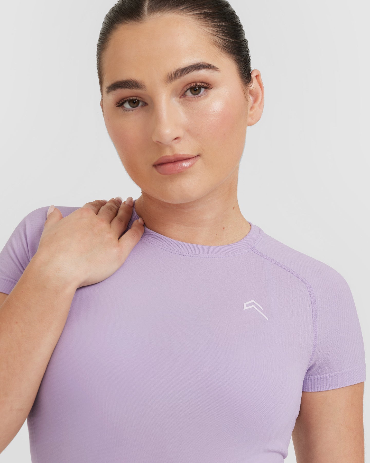 Go To Seamless Fitted Top | Wisteria Purple - Image 4