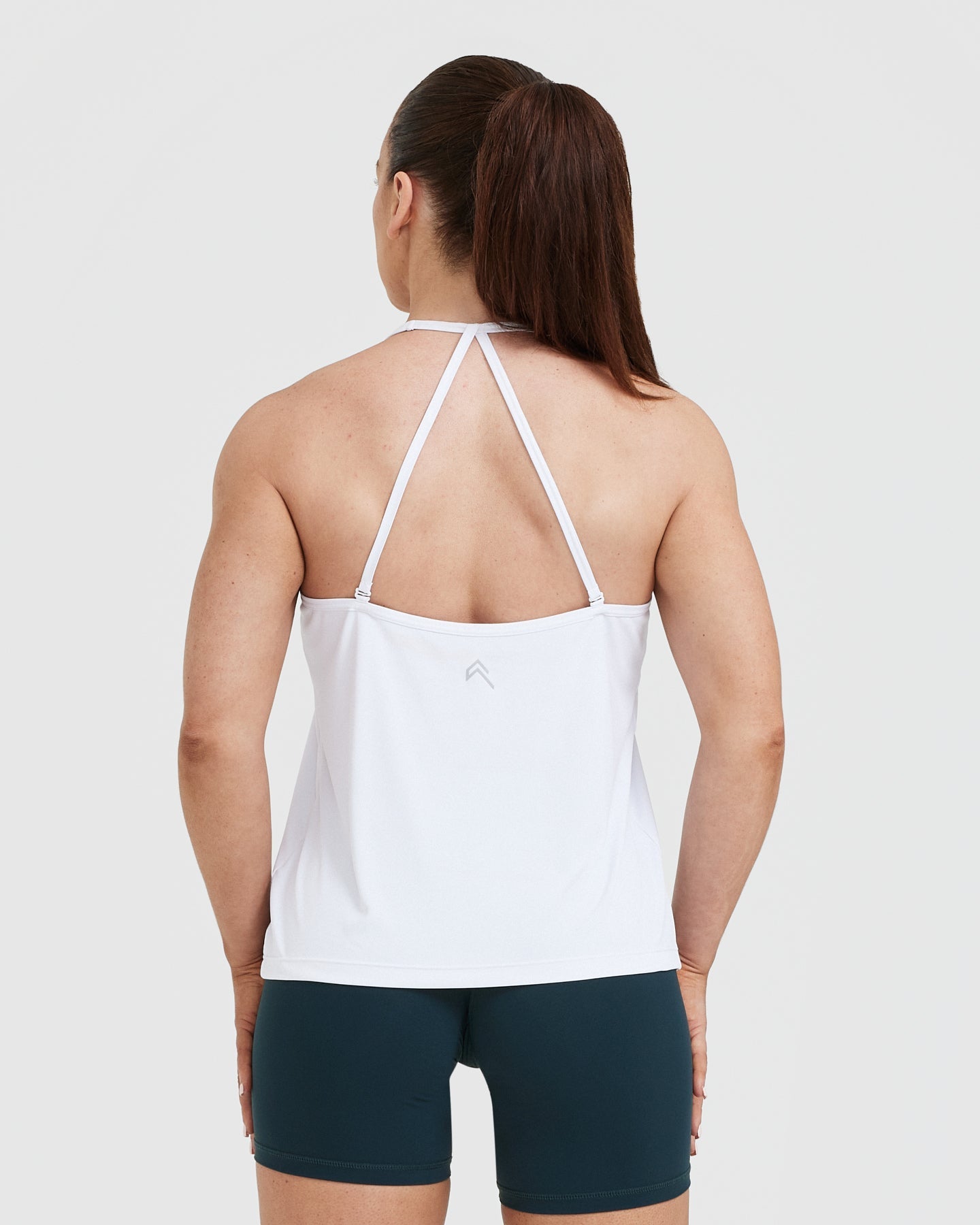 Go To Strappy Loose Vest | White - Image 2