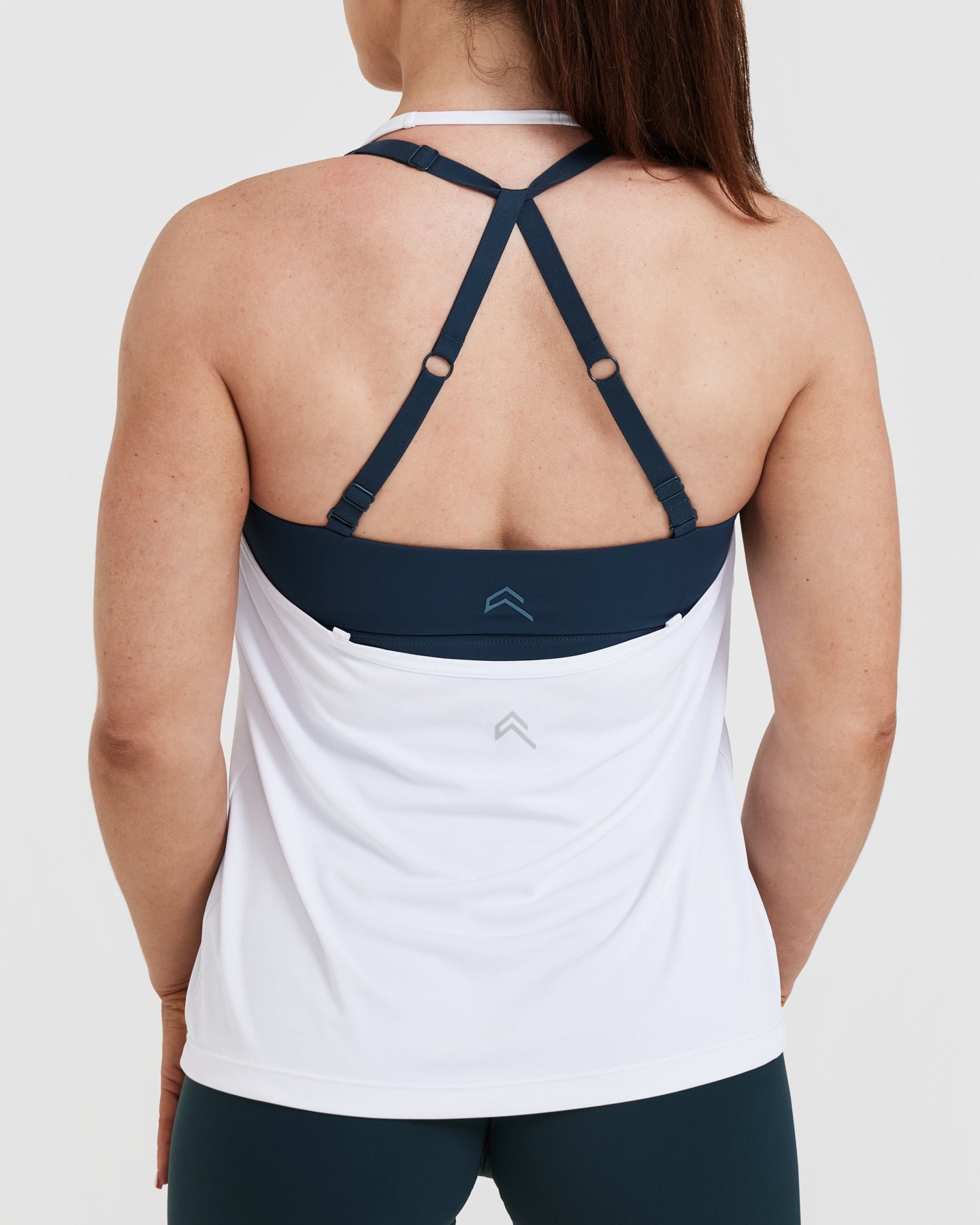 Go To Strappy Loose Vest | White - Image 5