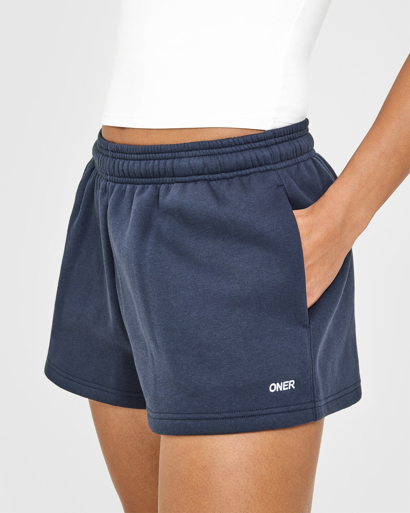Foundations Oversized Shorts | True Blue - Image 4