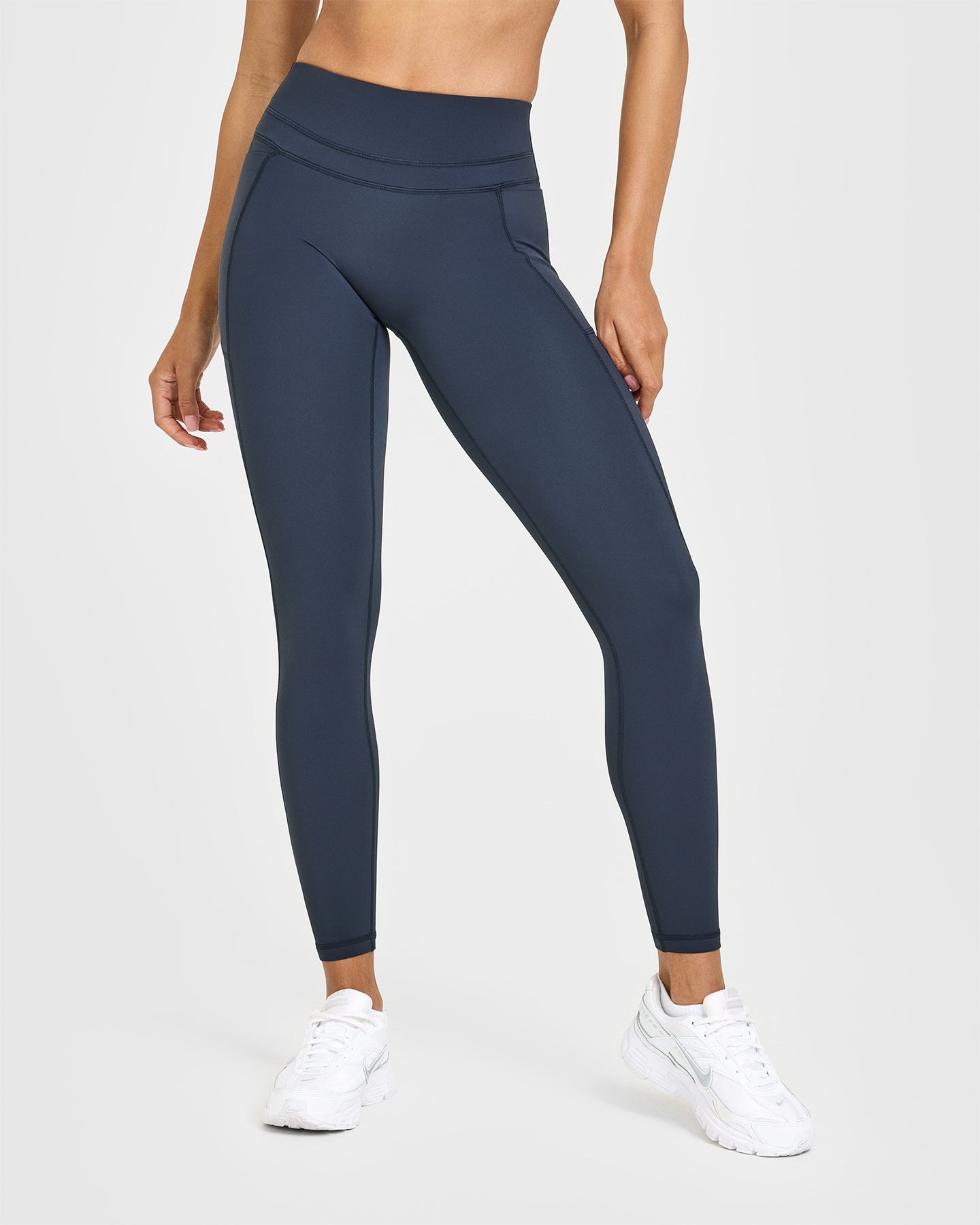 Alternative view of UnifiedMove High Waisted Pocket Leggings | True Blue