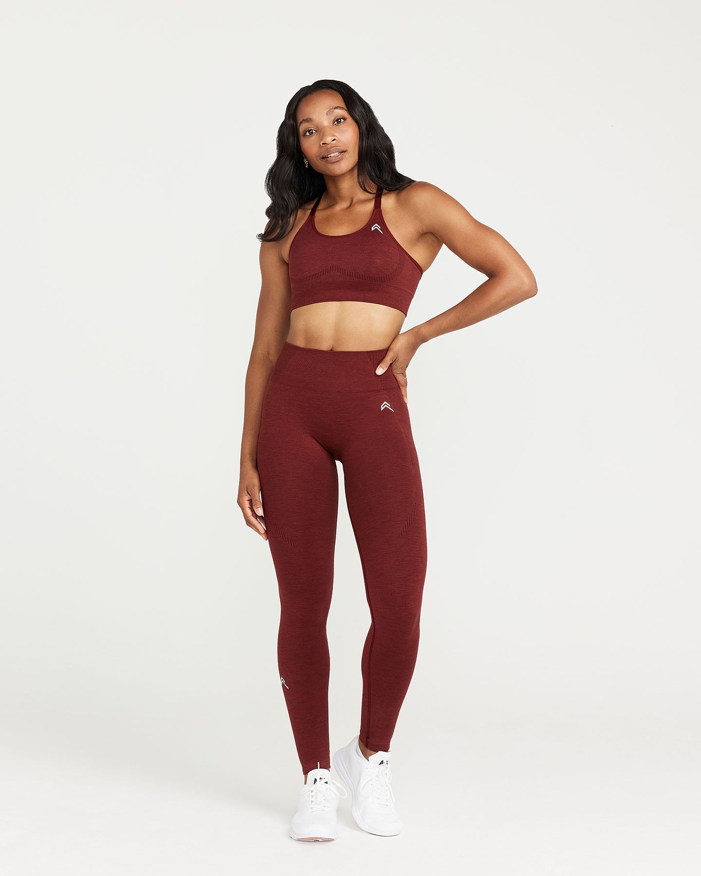 Alternative view of Classic Seamless Leggings | Rosewood Marl