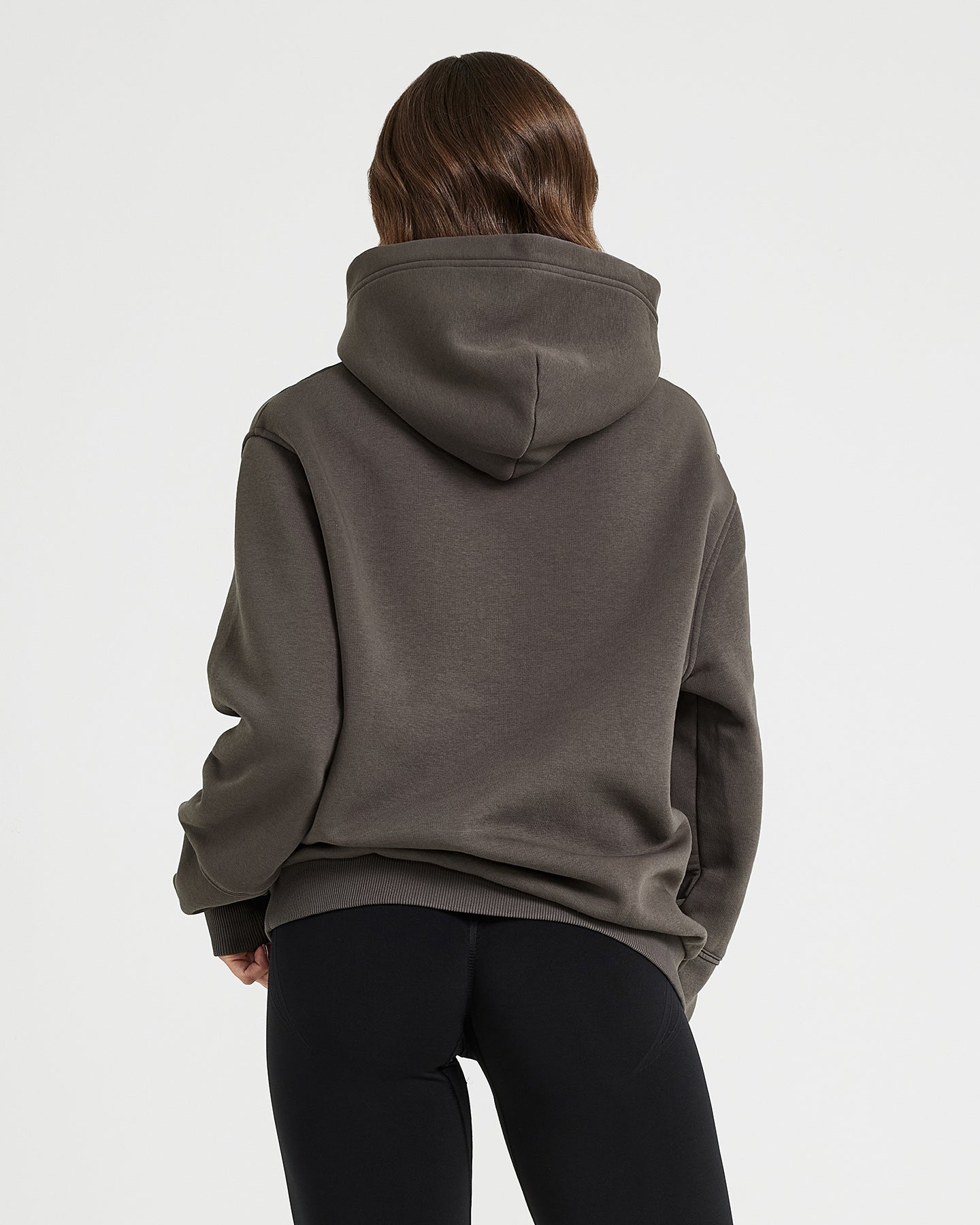 Alternative view of Classic Lounge Oversized Hoodie | Deep Taupe
