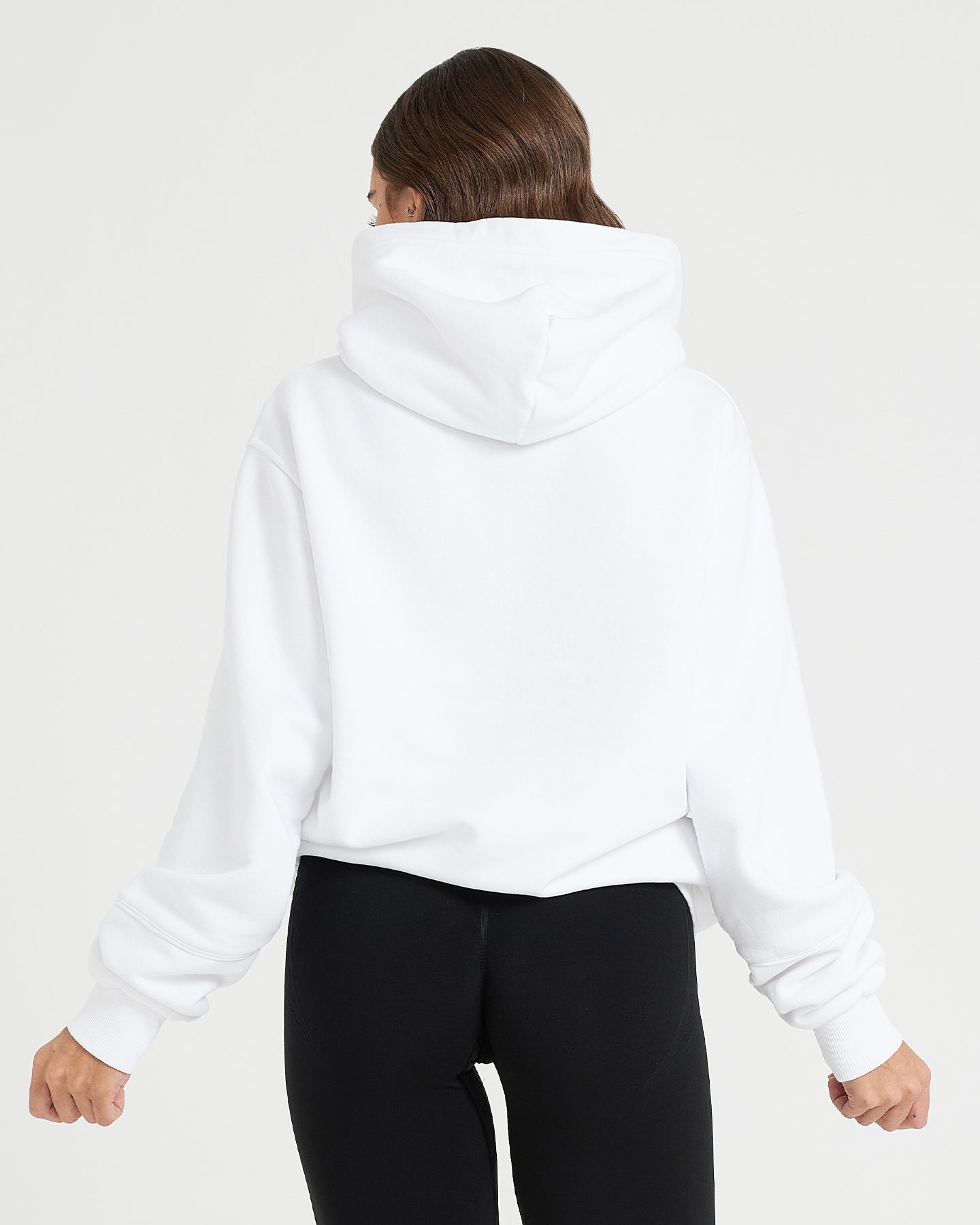 Alternative view of Classic Lounge Oversized Hoodie | White