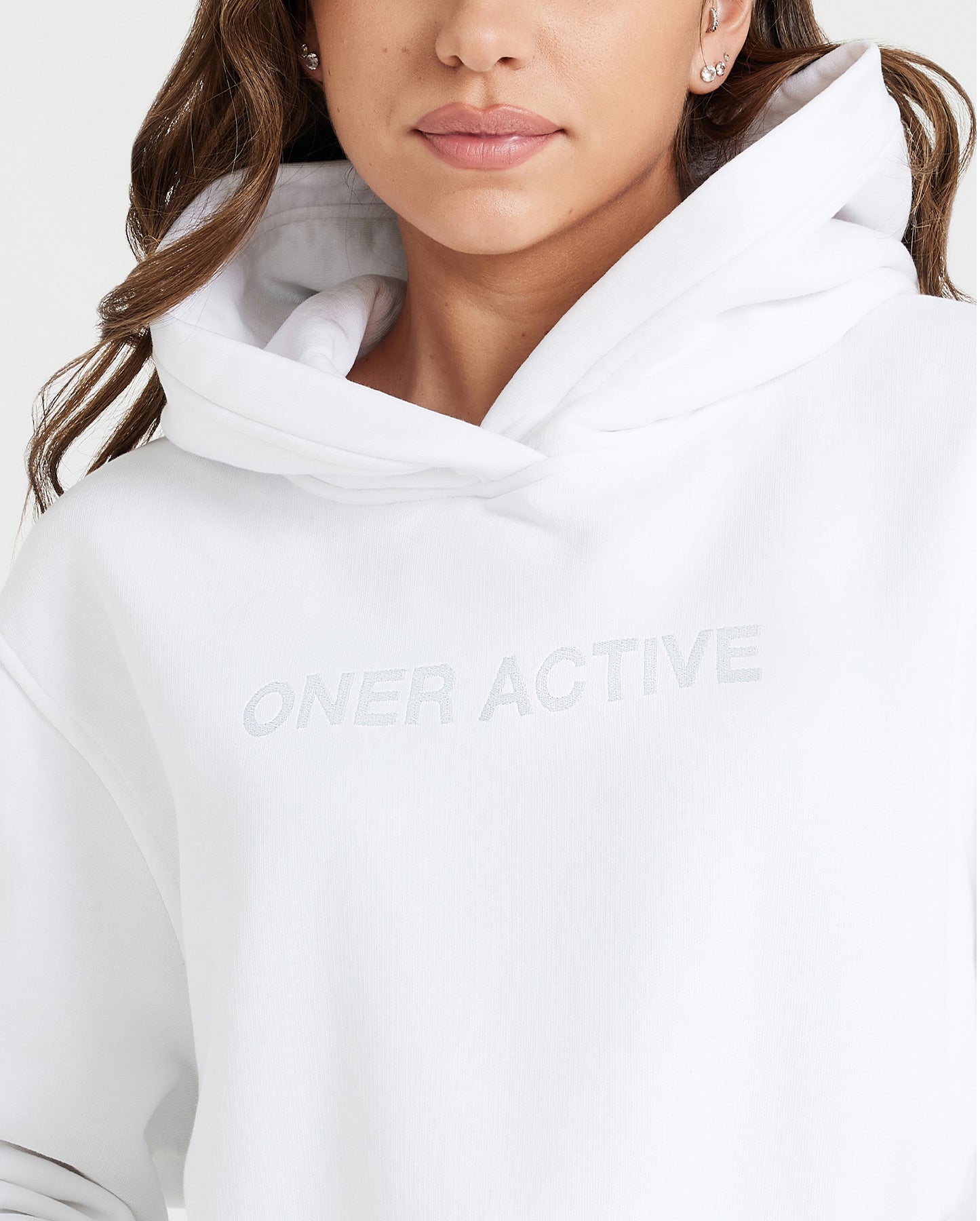 Classic Lounge Oversized Hoodie | White - Image 4