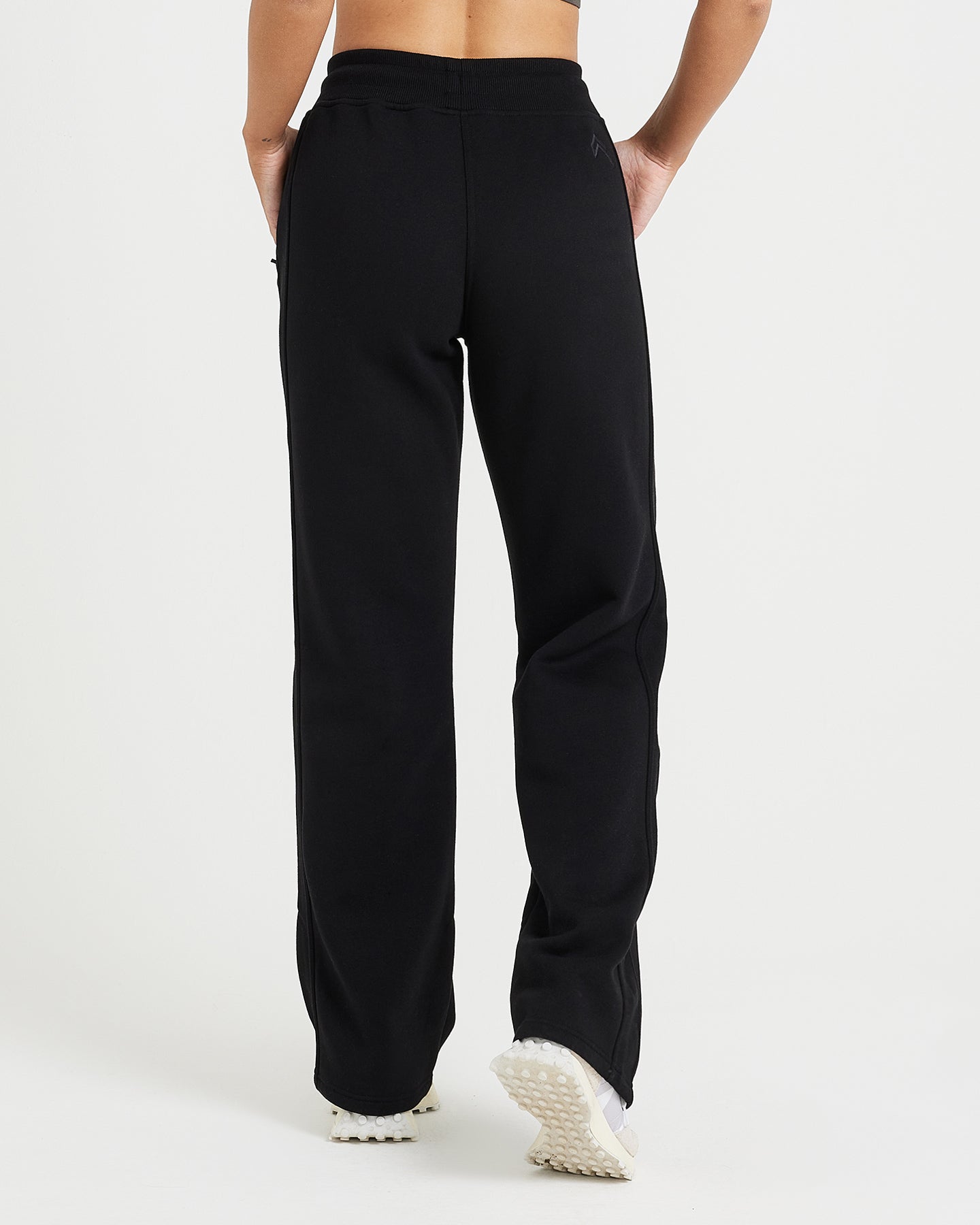Alternative view of Classic Lounge Straight Leg Joggers | Black