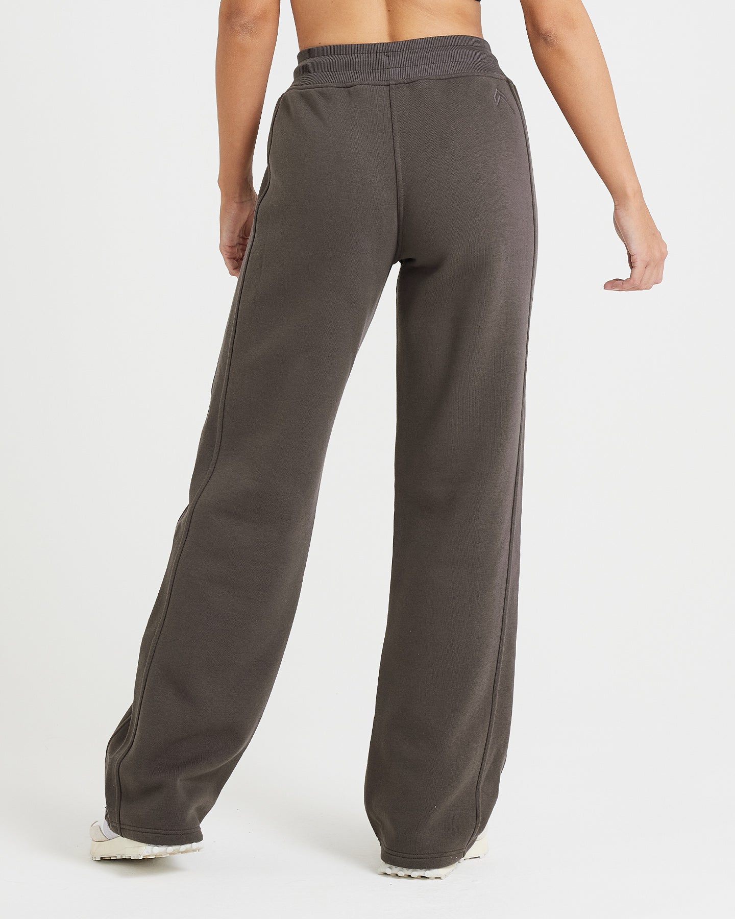 Alternative view of Classic Lounge Straight Leg Joggers | Deep Taupe