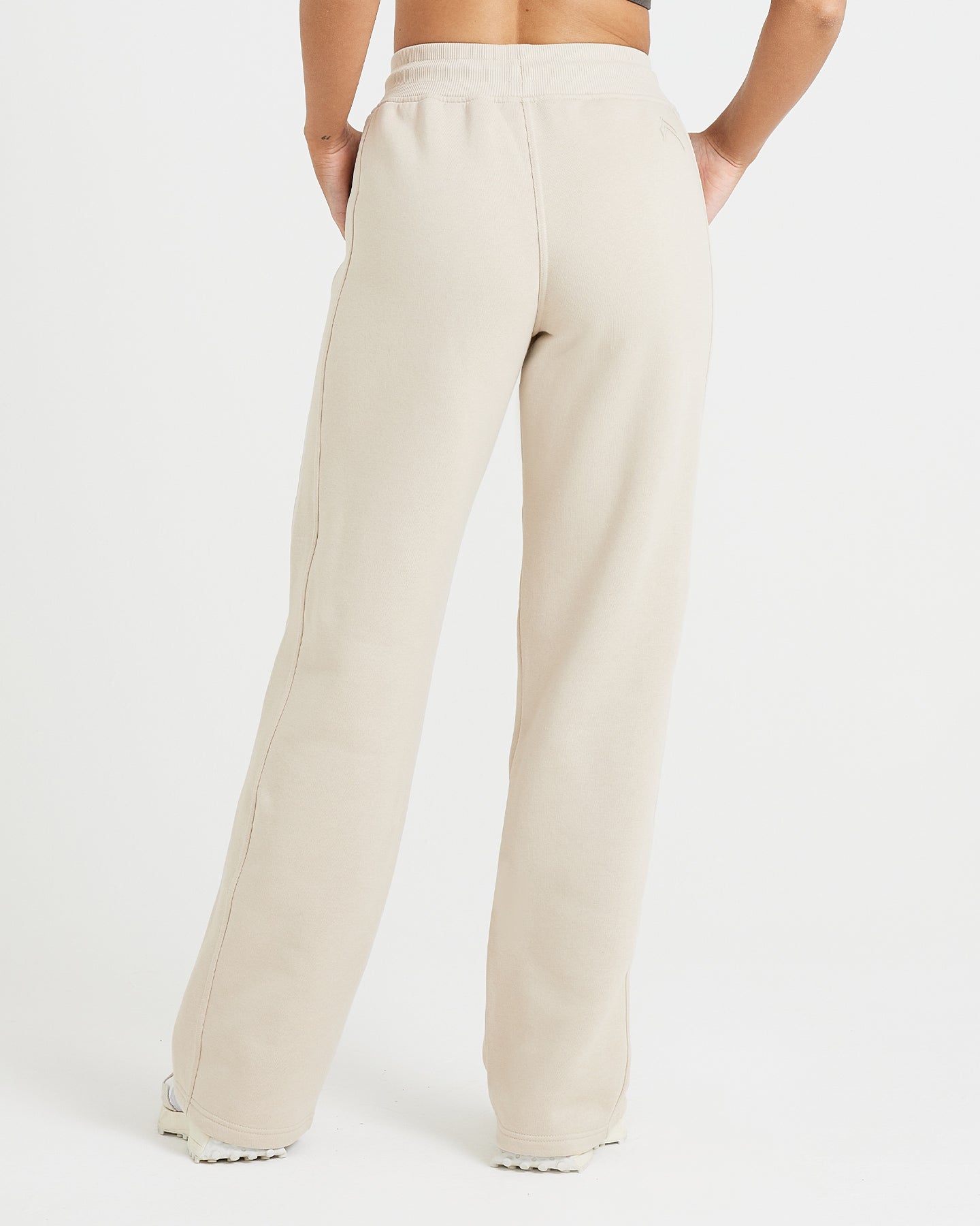 Alternative view of Classic Lounge Straight Leg Joggers | Sand