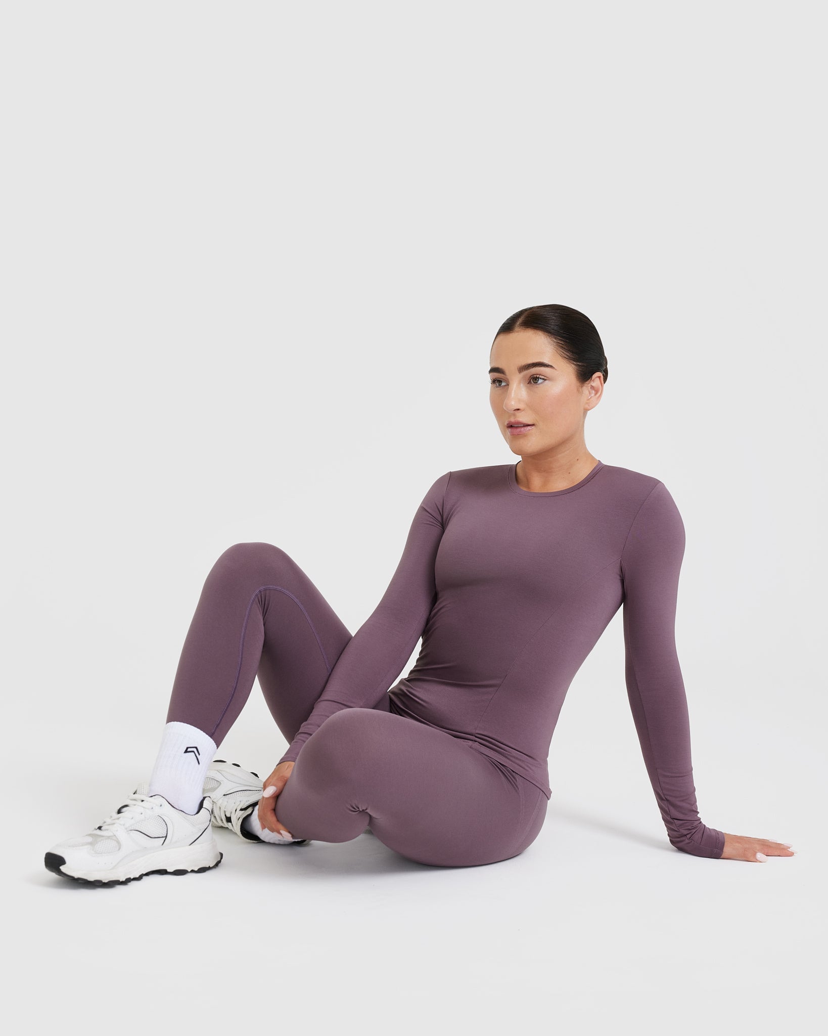 Mellow Soft Long Sleeve Top | Vintage Purple - Image 6