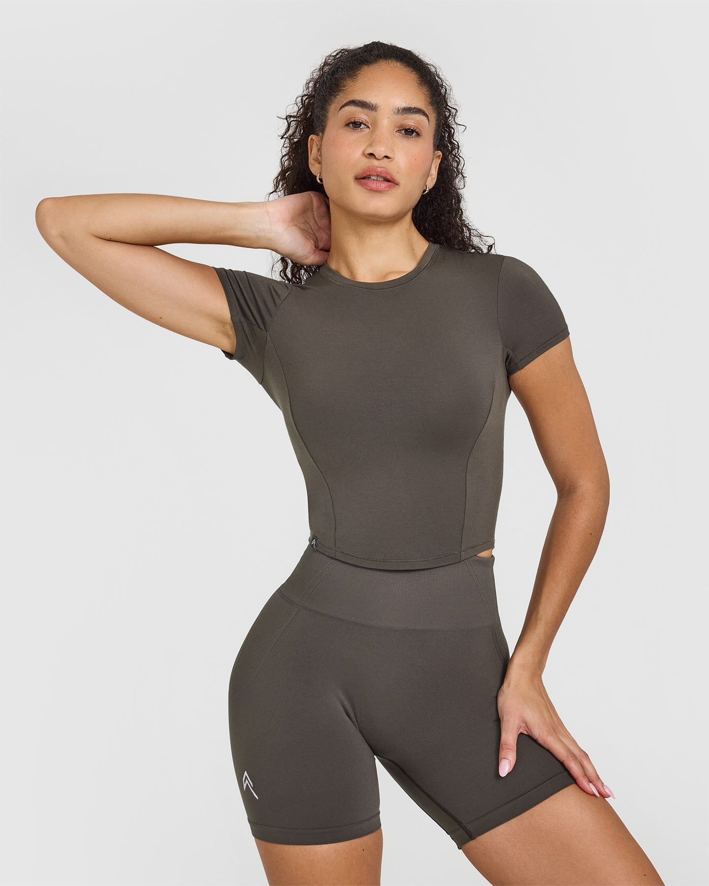 Mellow Soft Mid Short Sleeve T-Shirt | Deep Taupe