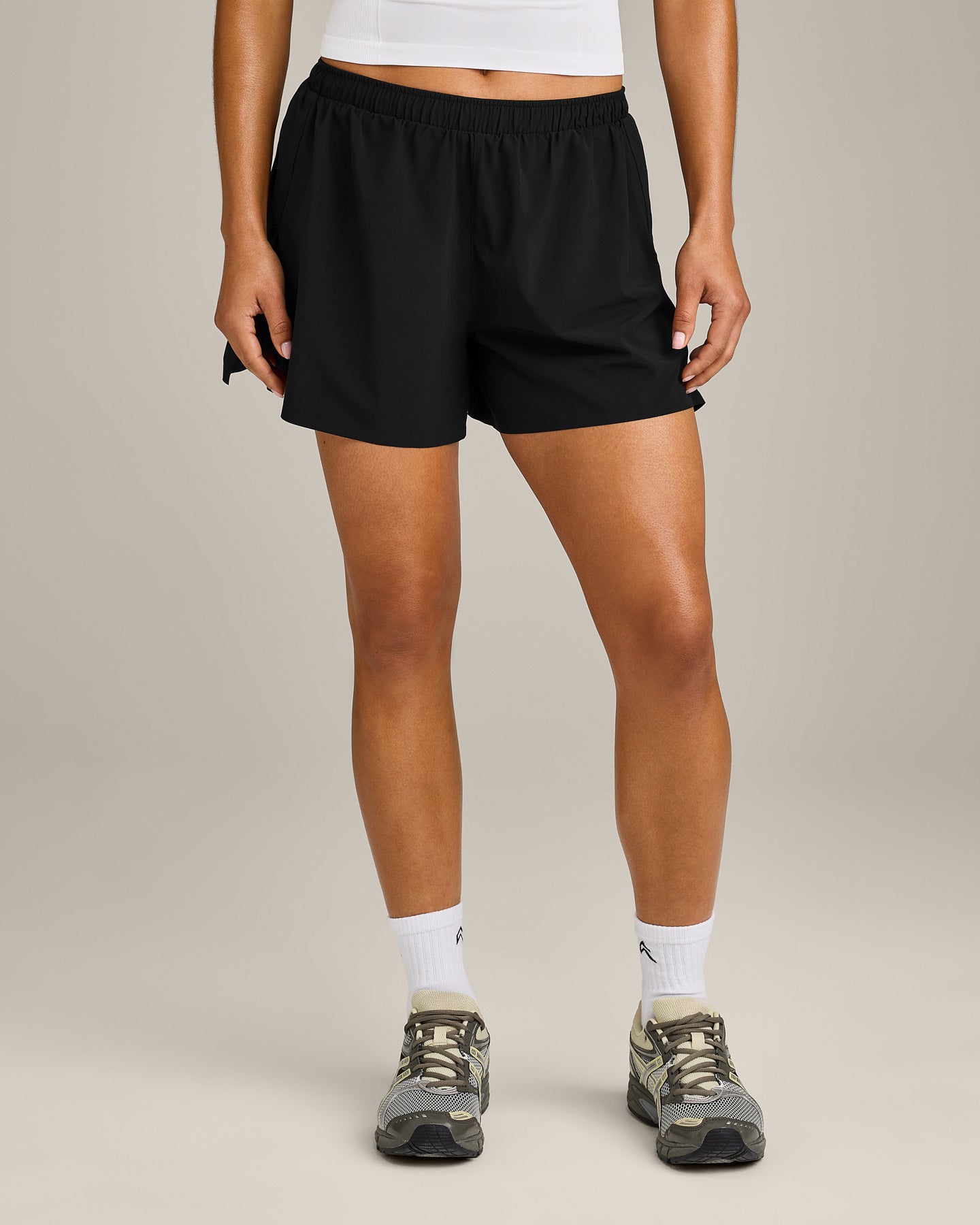 AirMove Lined Shorts 4" with Pocket New Branding | Black