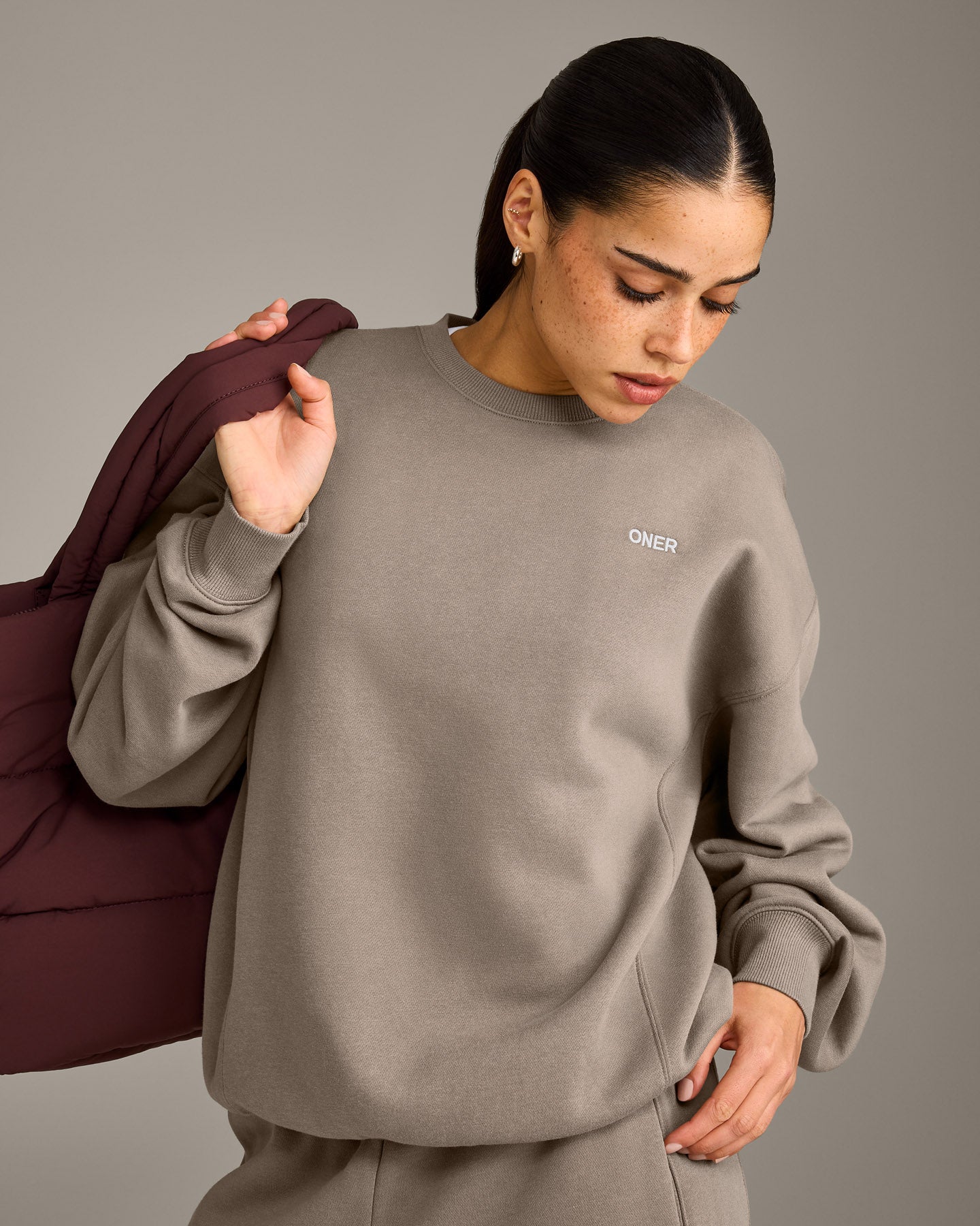 Foundations Cosy Crew Neck Sweatshirt | Minky - Image 4