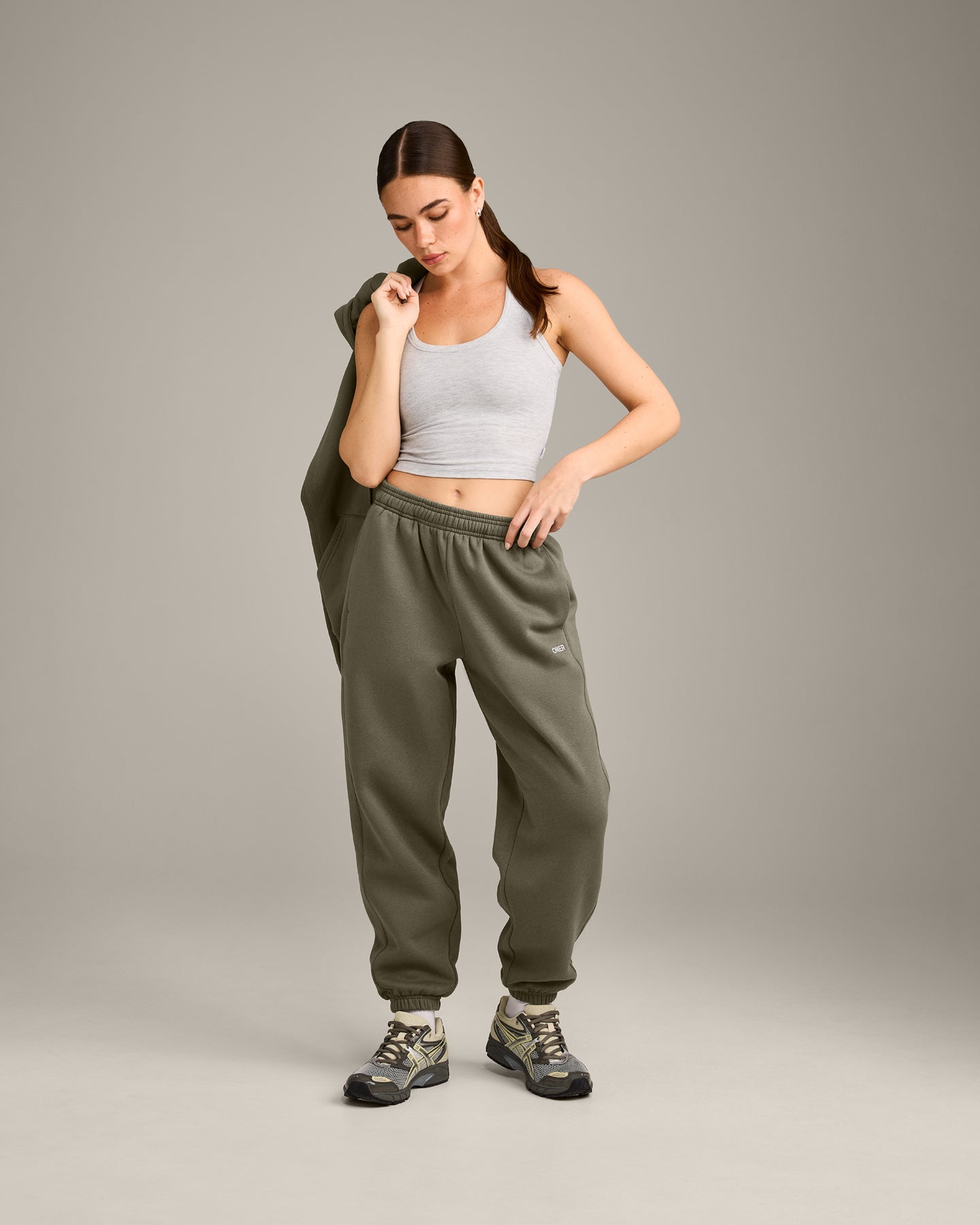 Foundations Cosy Joggers | Alpine Green - Image 3