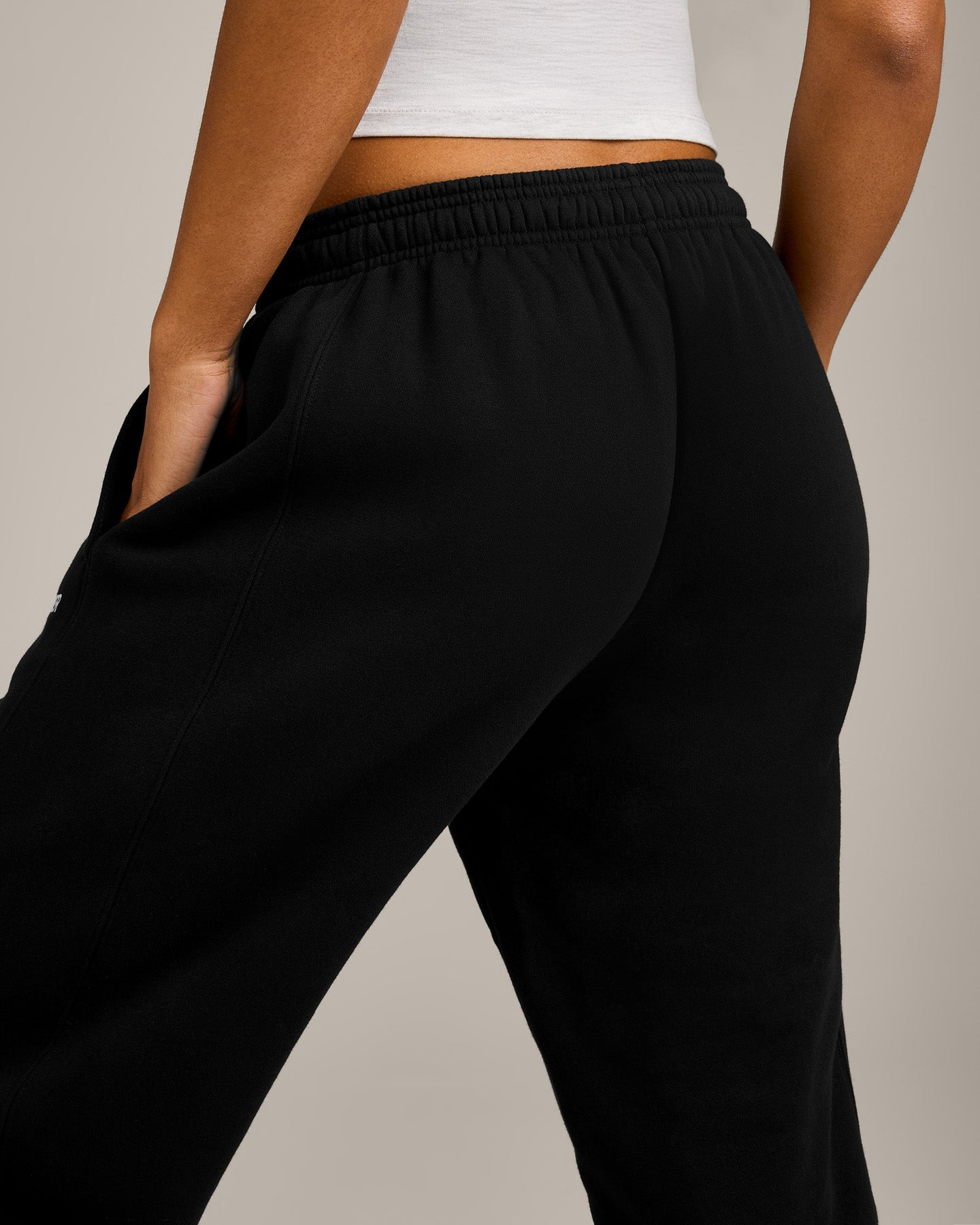 Foundations Cosy Joggers | Black - Image 4