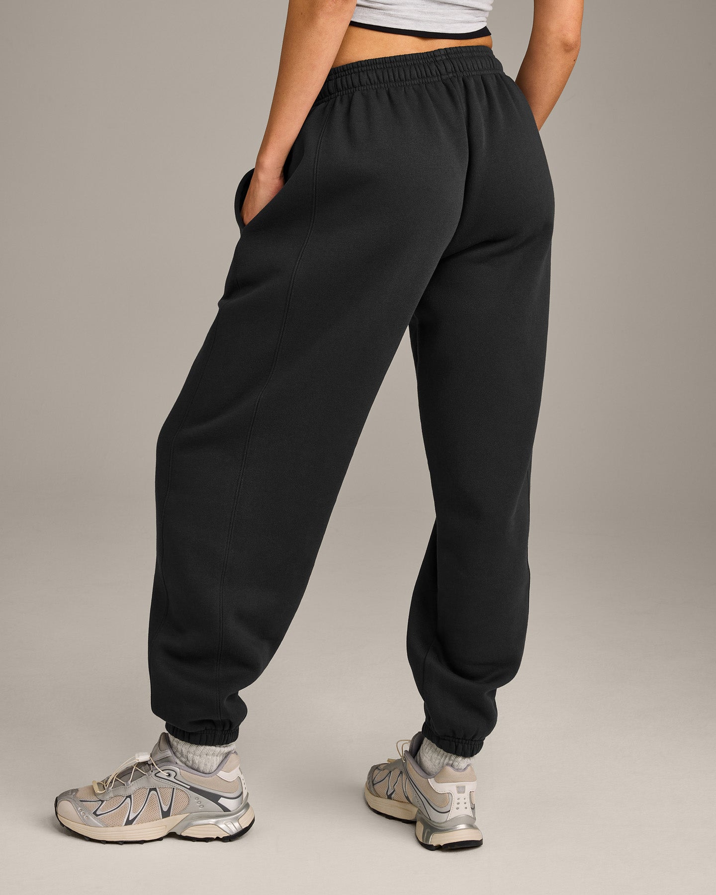 Foundations Cosy Joggers | Soft Black - Image 6